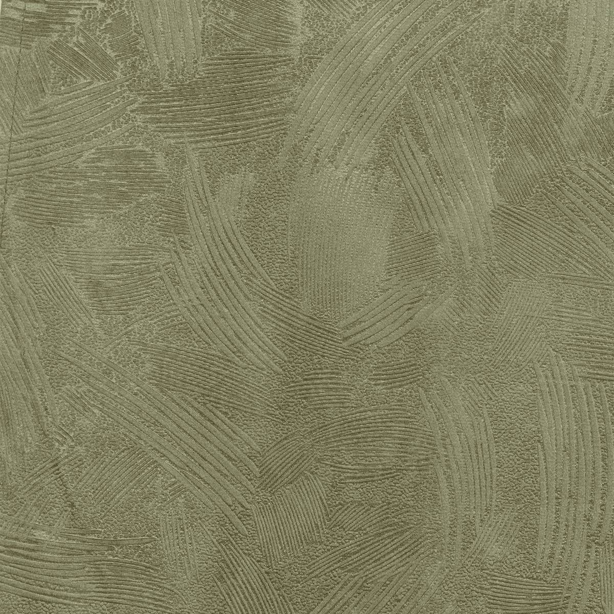 Velvet effect blackout curtain "Fujo" Khaki Green, 135x260 cm