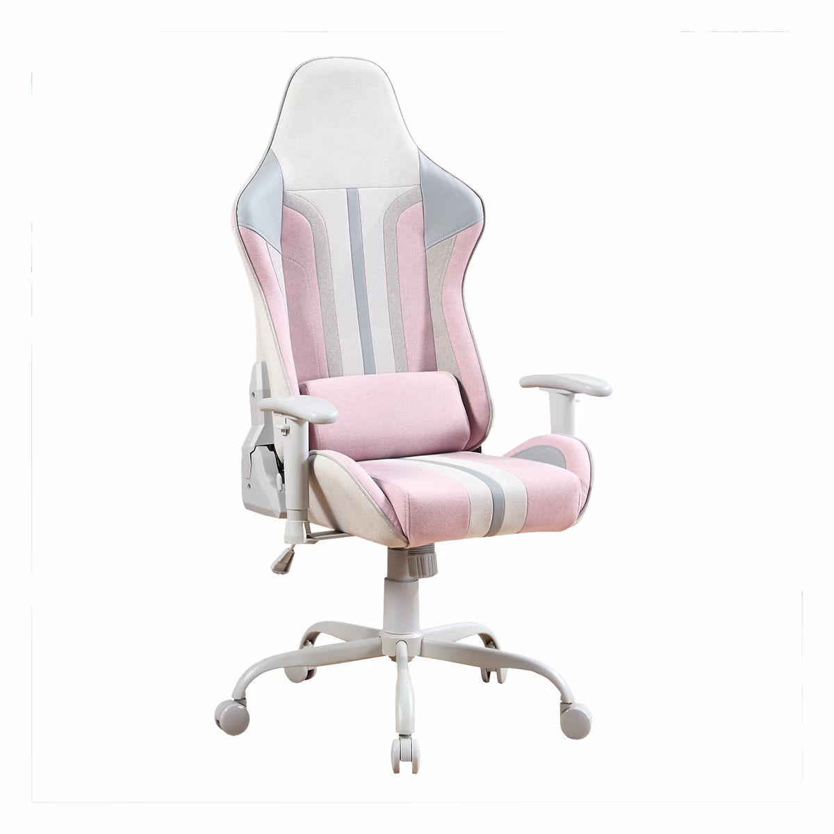 X Rocker Mysa PC Gaming Chair with Lumbar Support, Pink