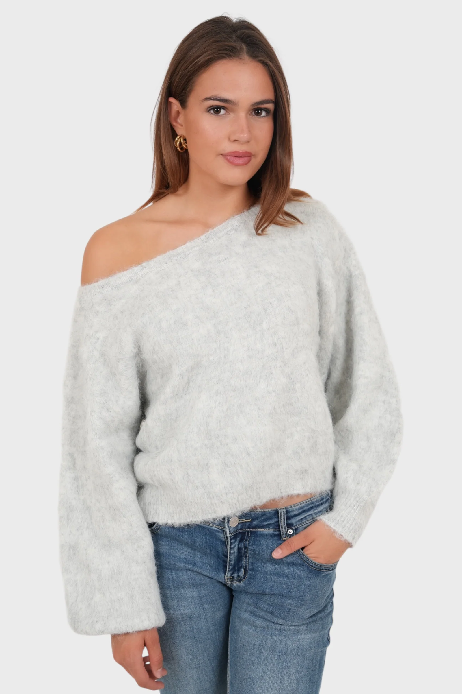"Emmie" sweater grey