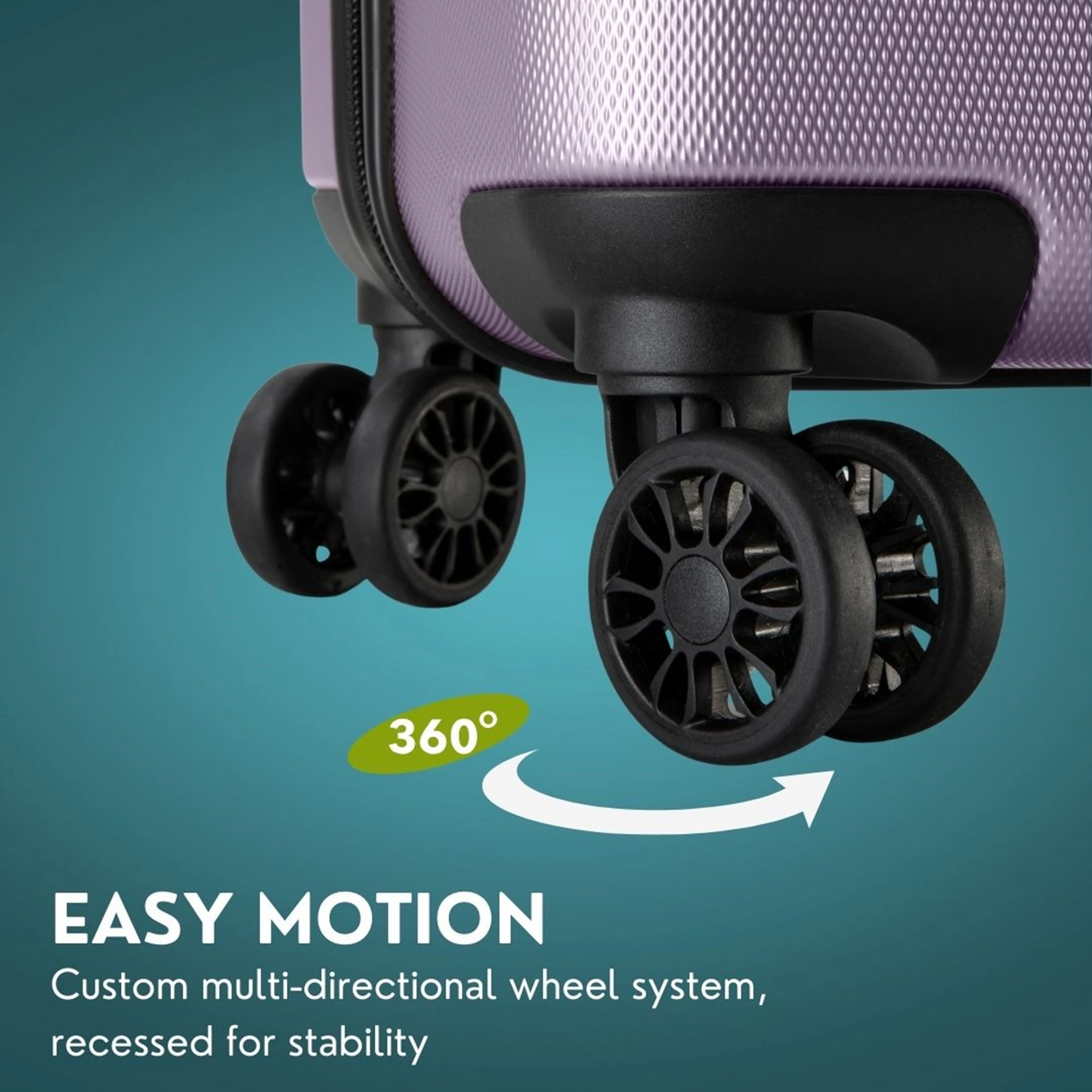 Skyway Luggage Epic 2.0 24" Hardside 8-Wheel Medium Check-In Spinner - Image 37