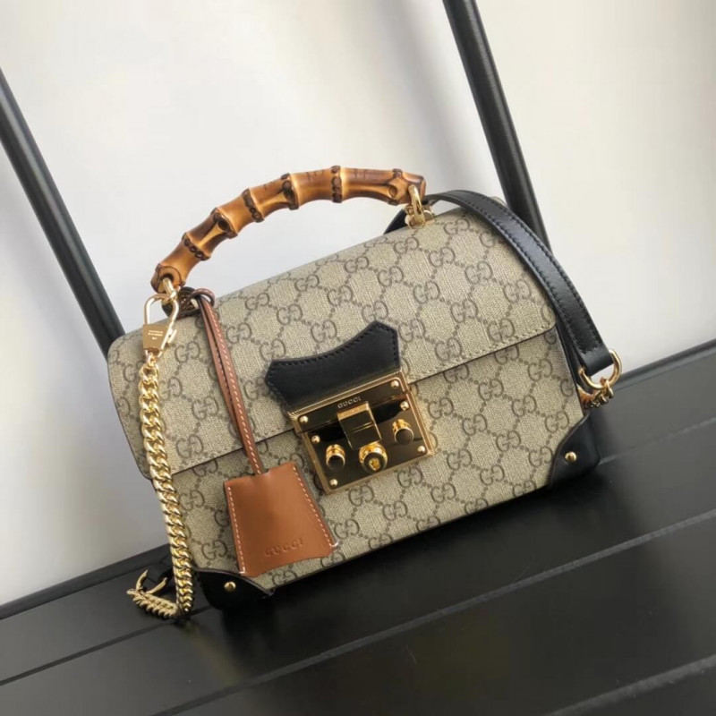 Replica Gucci Padlock Gg Small Bamboo Shoulder Bag 6032211:1High-quality replica