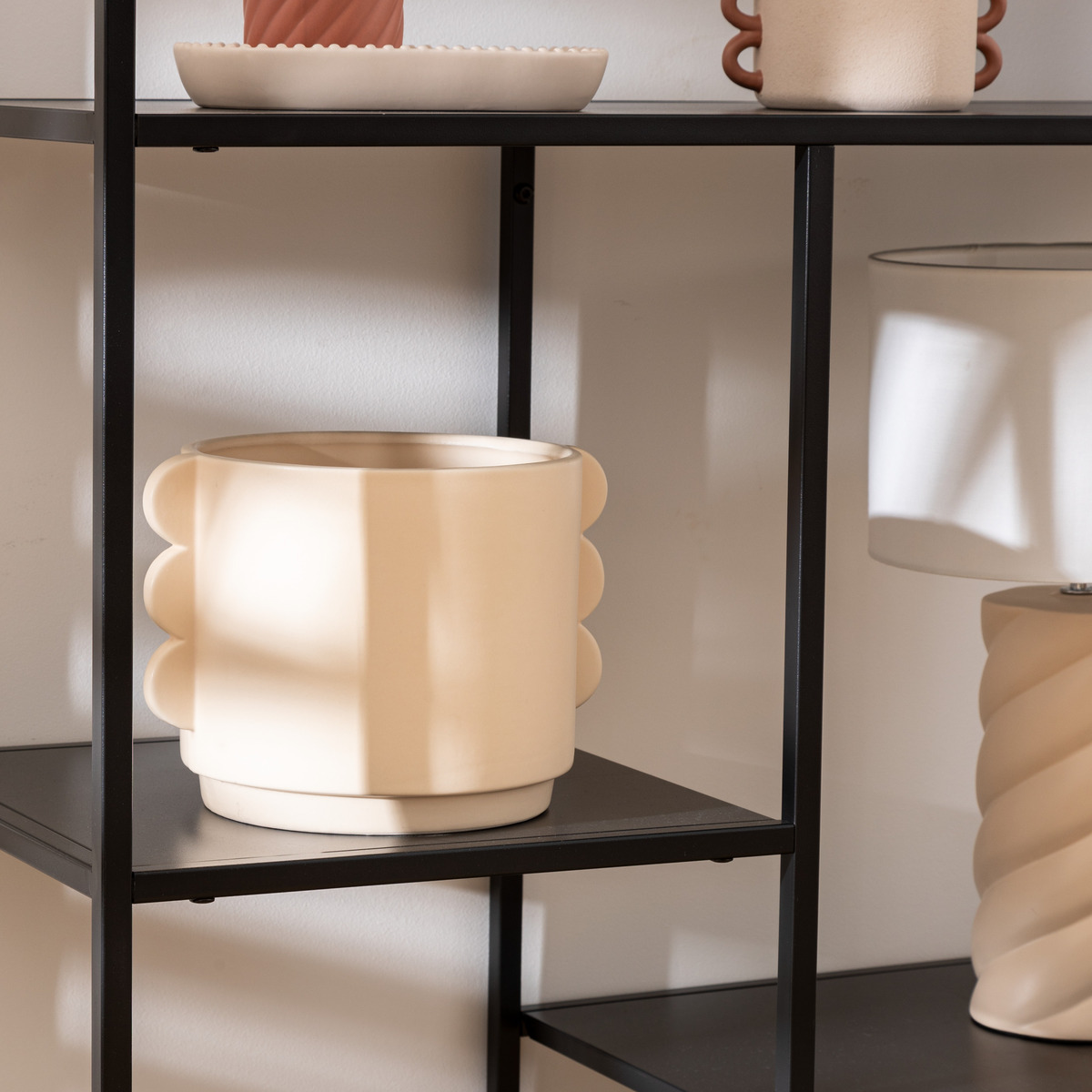 Pot cover "Hind" Ceramic, H25 cm