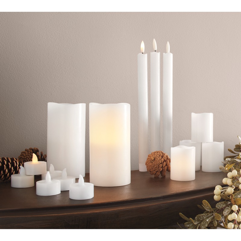 Flameless Candle Sets - MIDNIGHT VELVET CATALOG