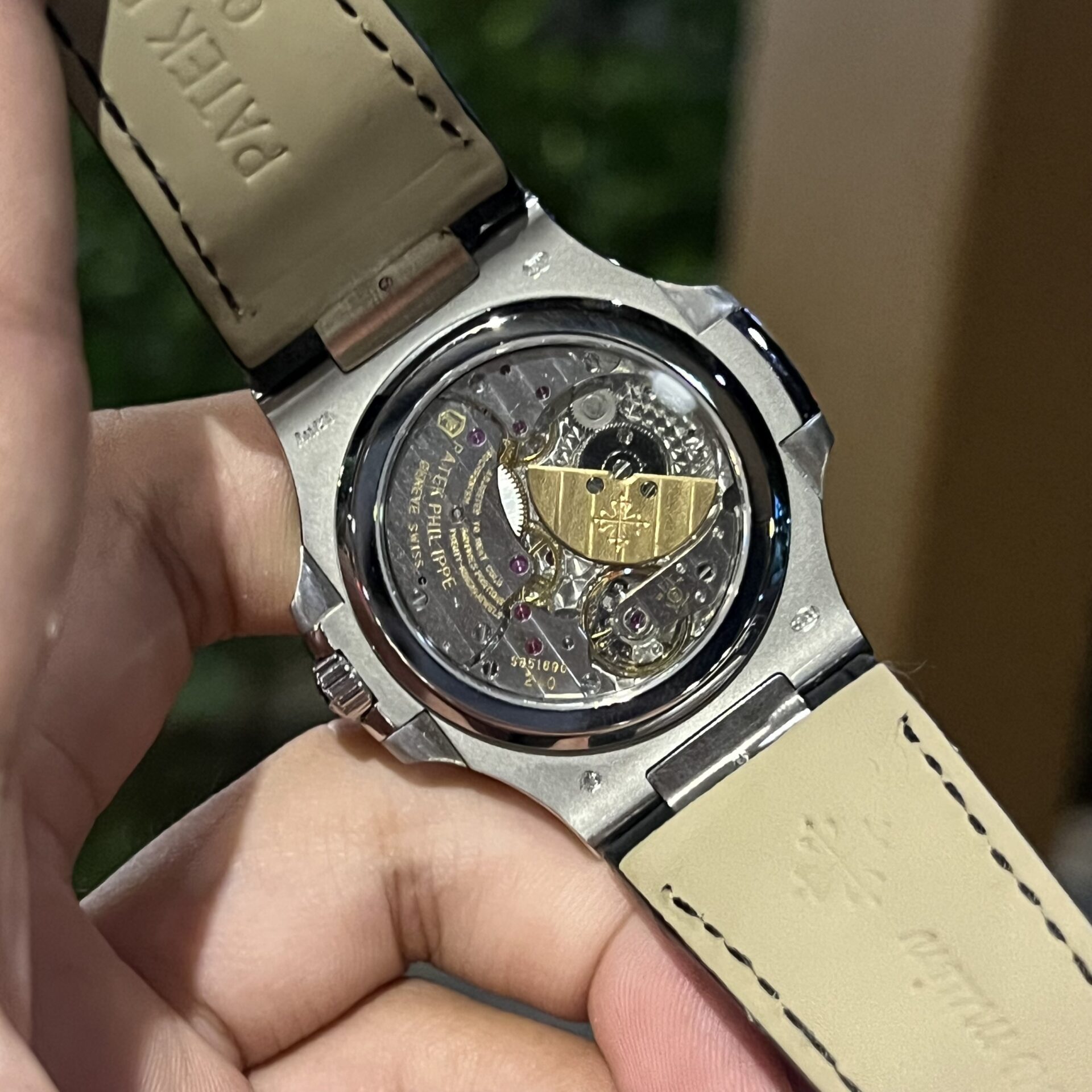 Patek Philippe Nautilus 5722G With Diamond Moissanite Replica 11 Watch 40mm - Top club
