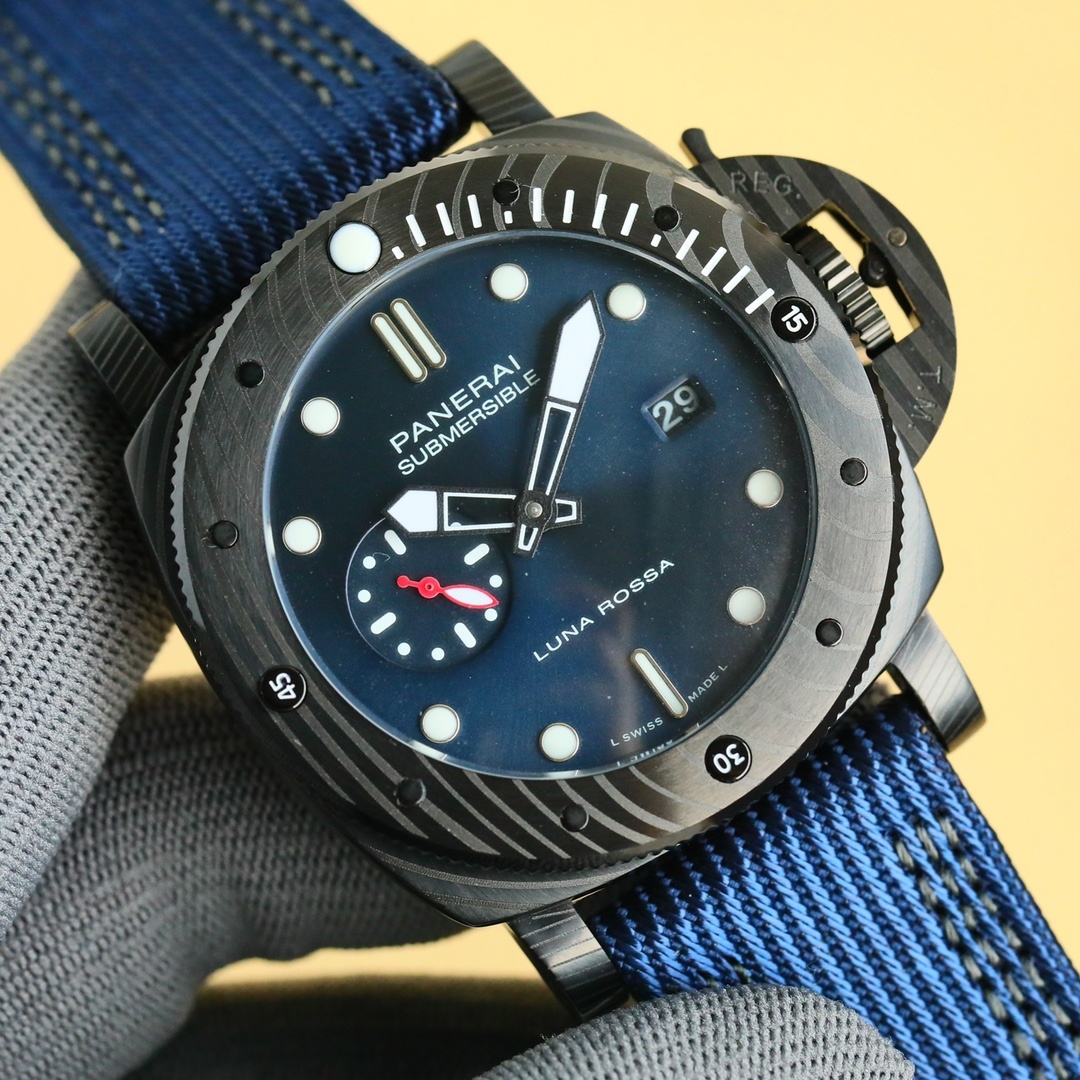 Panerai Submersible Luna Rossa Carbotech�?watch PAM01563(1:1 replica) - Top club