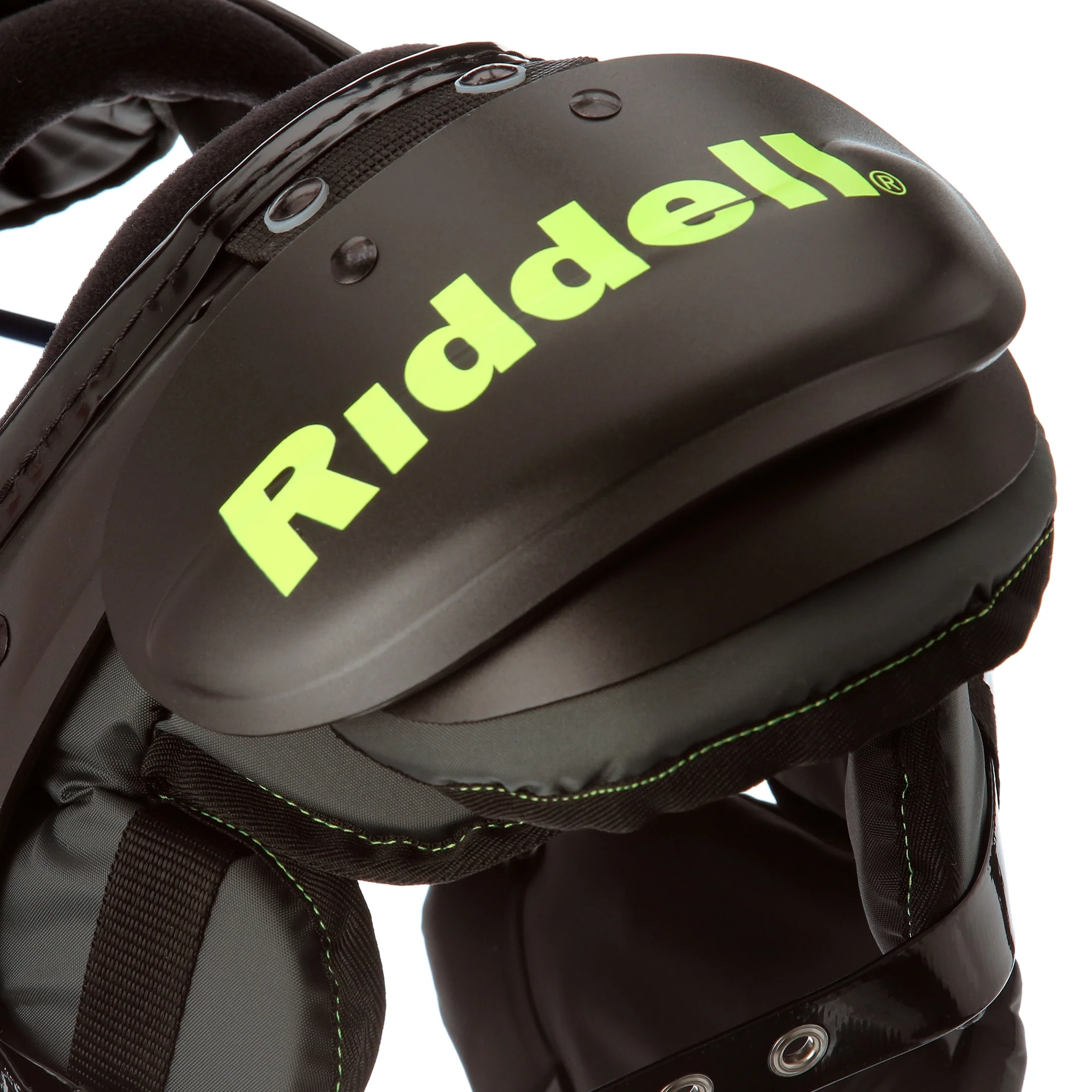 Riddell Surge Youth Football Shoulder Pad Black/Volt, Small - Image 8