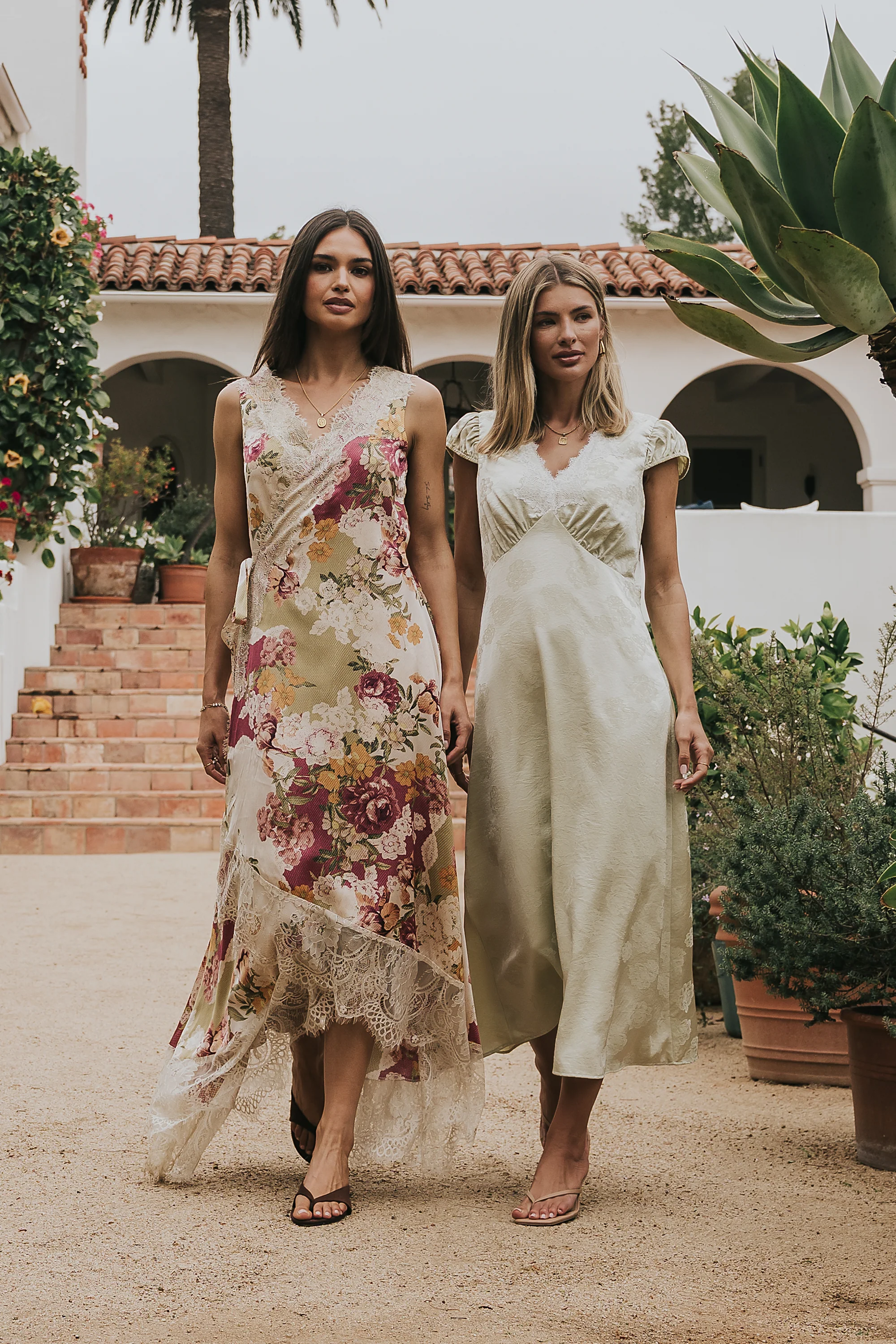 Tess Floral Wrap Dress
