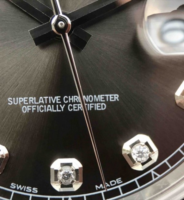Replica Rolex DateJust 41mm 126300 Noob Gray Dial Diamonds Markers SS Bracelet A3235 - Top club