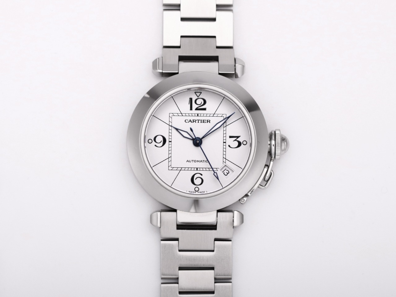 Cartier Pasha W31074M7 Ladies Automatic - White(1:1 replica) - Elite Watch Atelier