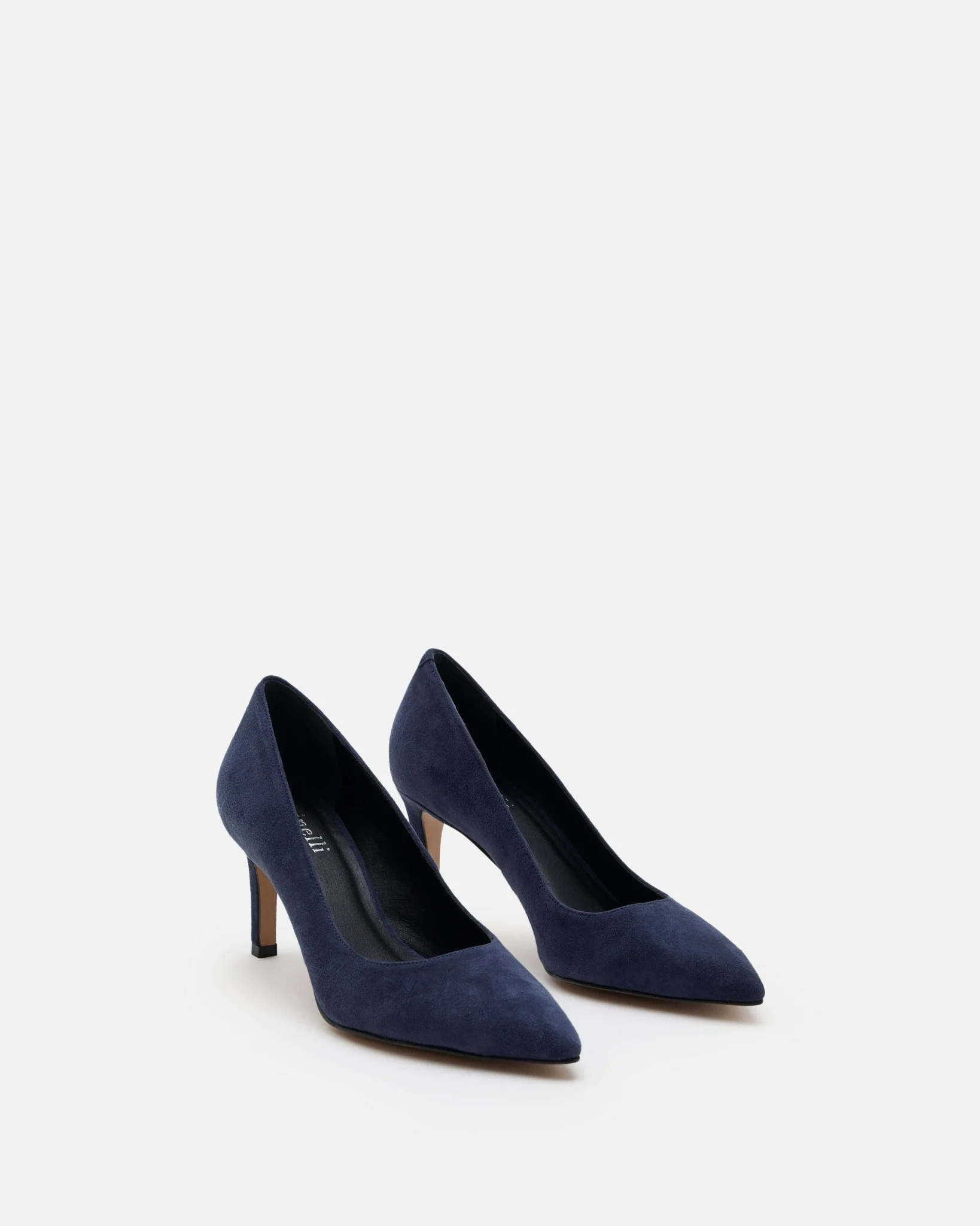 ESCARPINS KAITLYN/VEL - En cuir velours marine