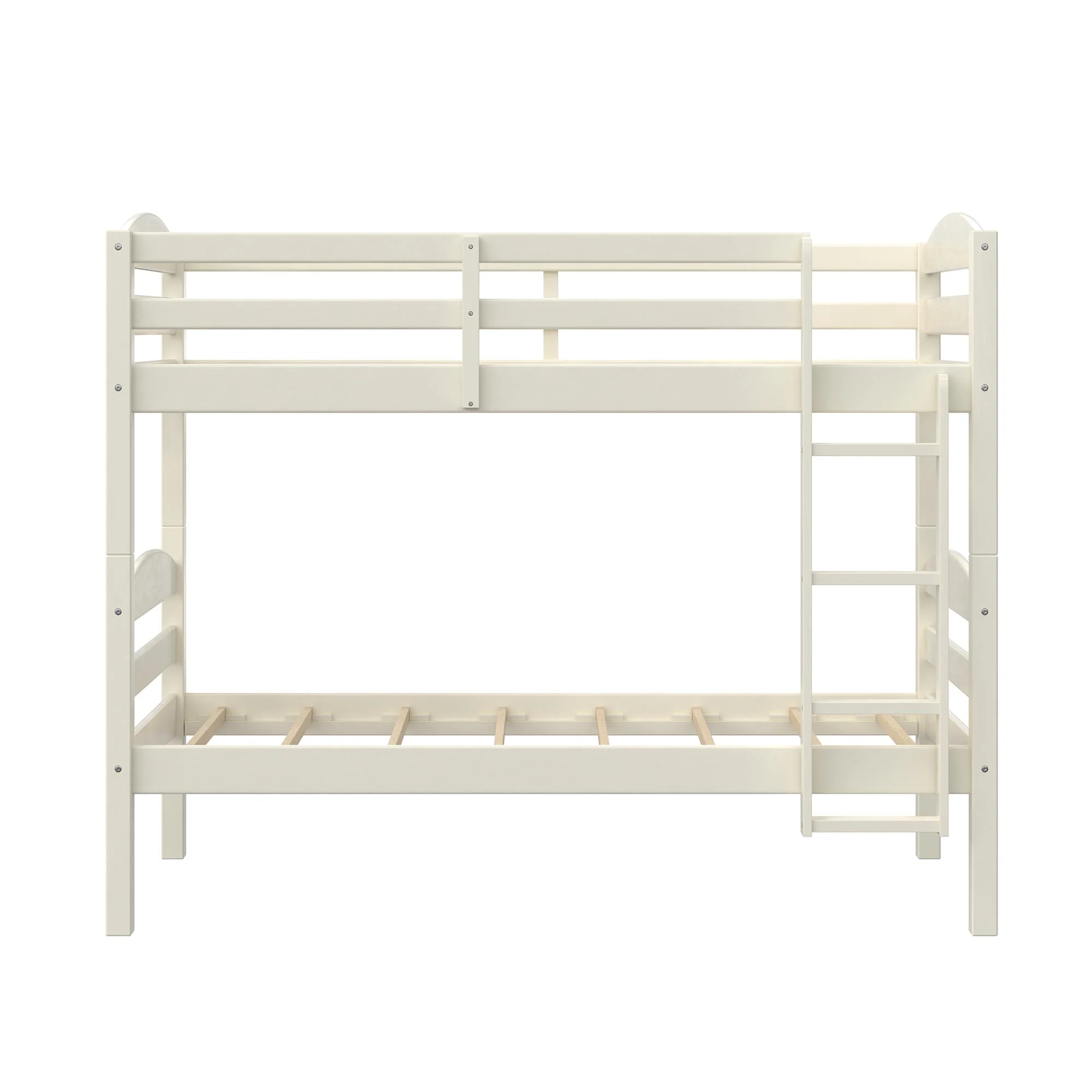 Better Homes & Gardens Leighton Solid Wood Twin-over-Twin Convertible Bunk Bed, Vanilla - Image 6