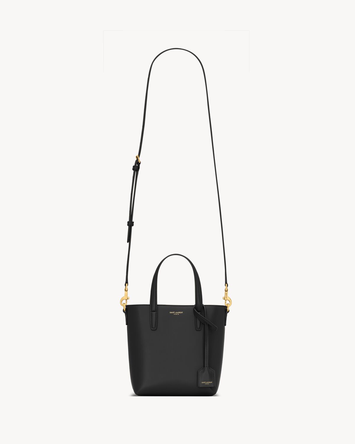 Replicate YSL Mini Toy Shopping Saint Laurent in Box Leather(1:1 replica)1:1High-quality replica