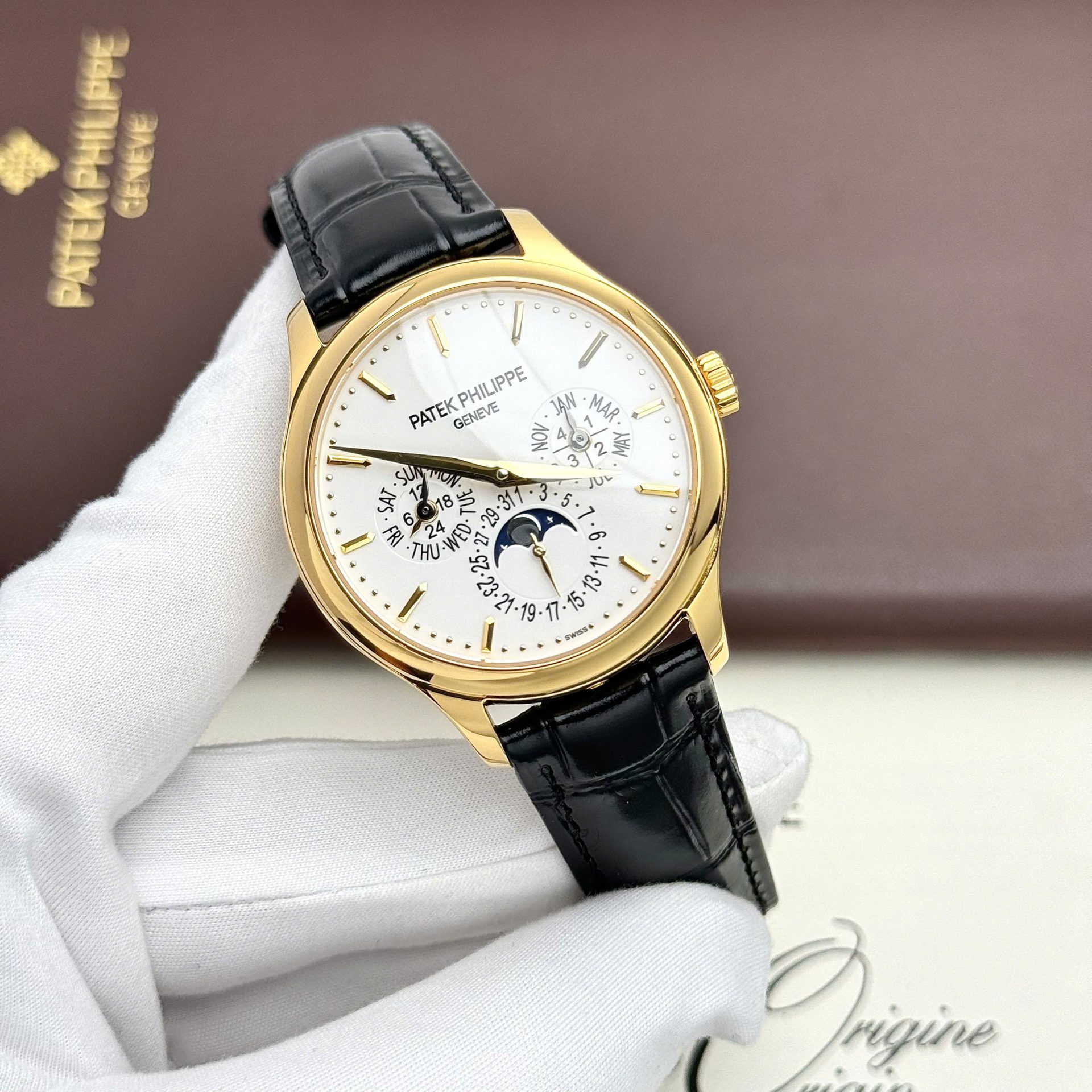 Patek Philippe Grand Complicaitons 5327J Super Clone Watches Automatic Swiss Movement 40mm - Elite Watch Atelier
