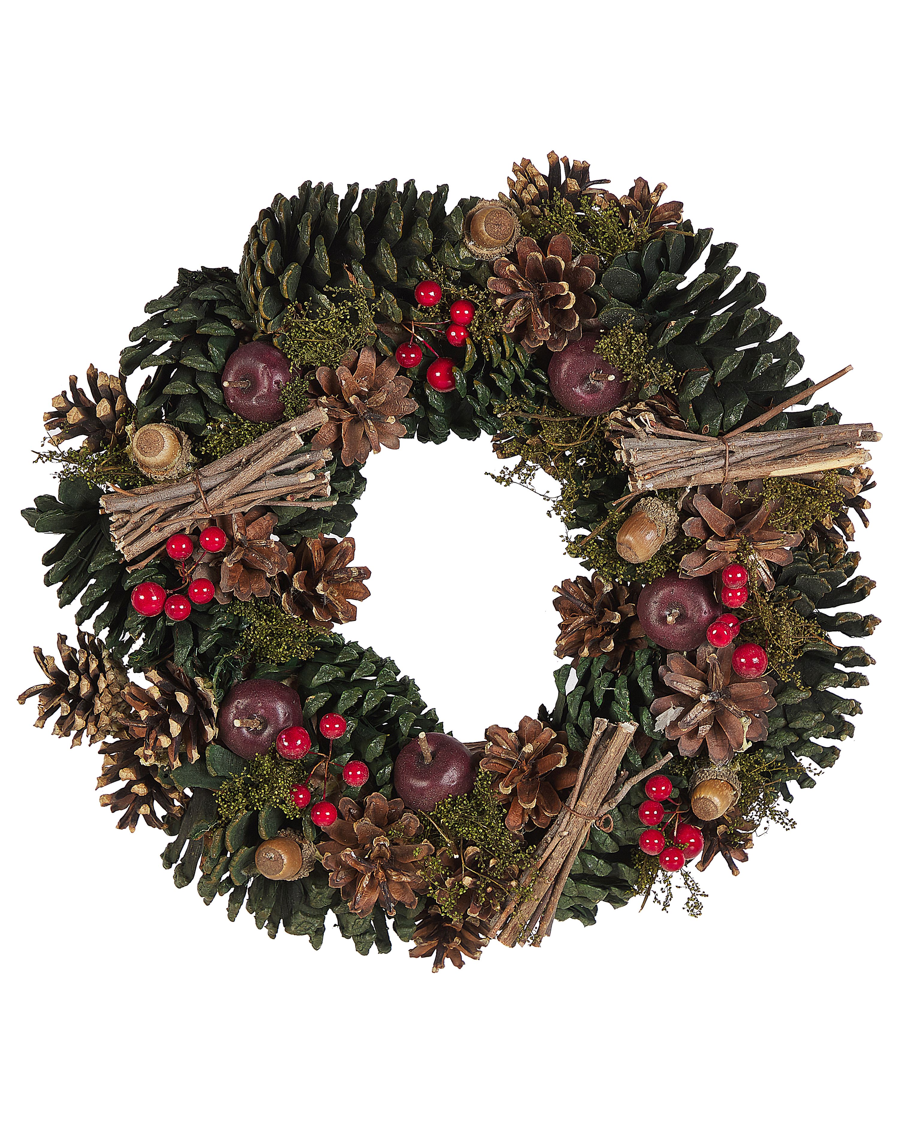 Christmas Wreath NURMES Green 35 cm