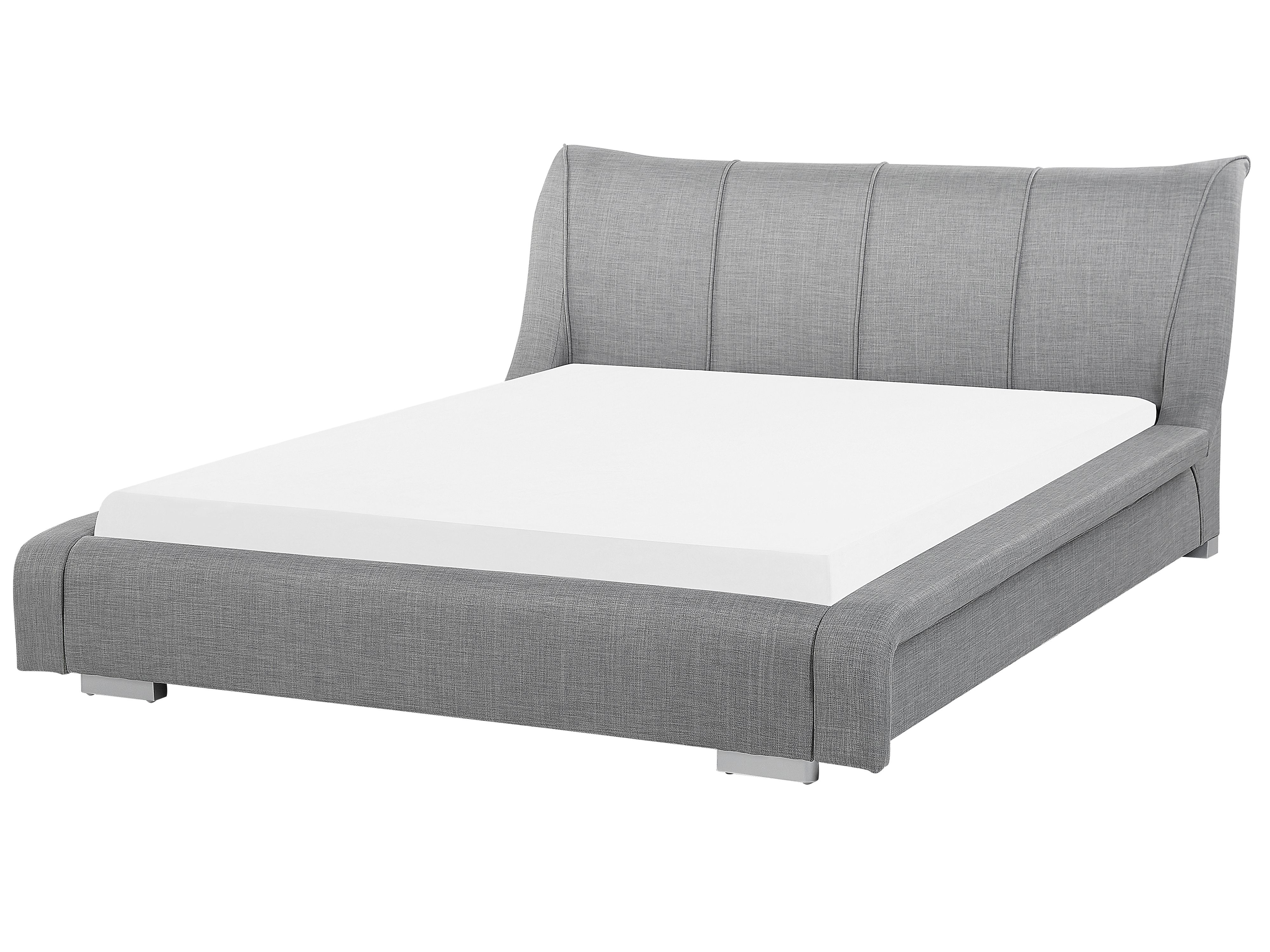 Waterbed Fabric NANTES 180 x 200 cm (EU Super King) Light Grey