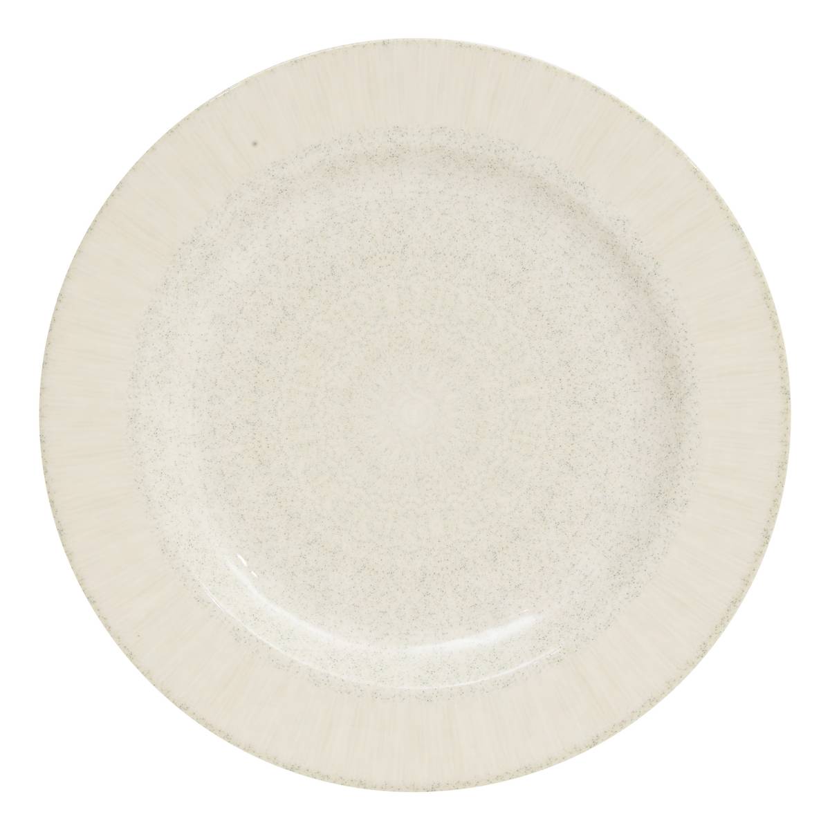 Dinner plate "Solene" D.28 cm, Beige