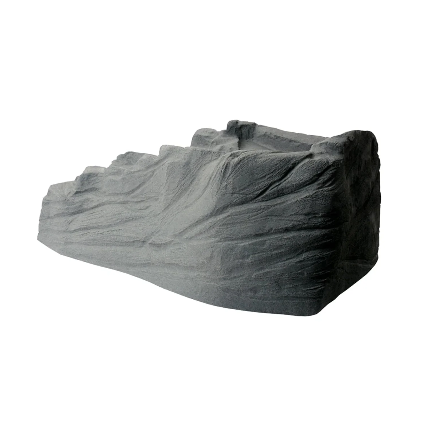 Algreen Decorative Pond Watercoarse, Tranquility Waterfall with Threaded Fitting, Charcoalstone - Image 5