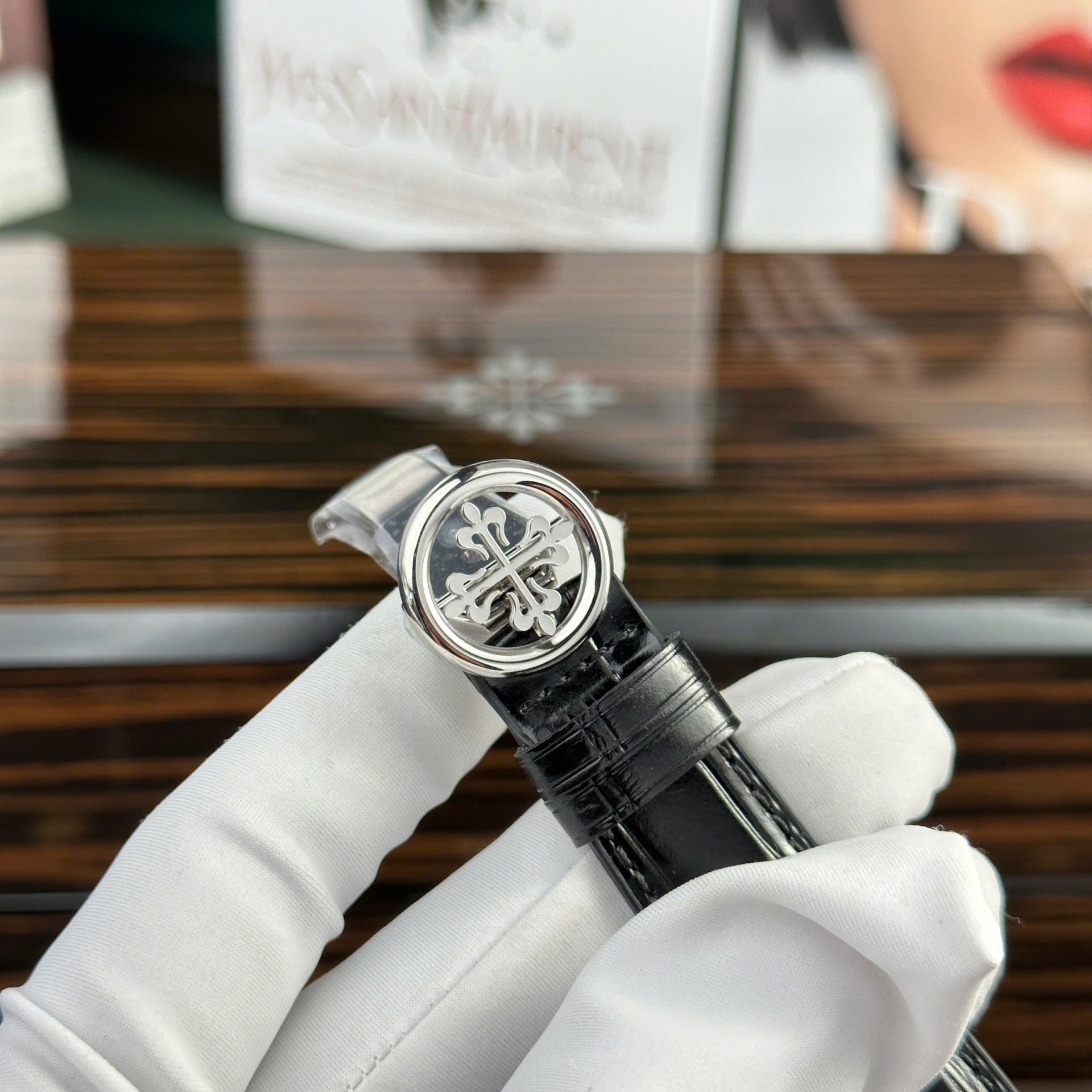 Patek Philippe Complications 5205 Best Replica Watch Gray Dial KM Factory 40mm - Top club
