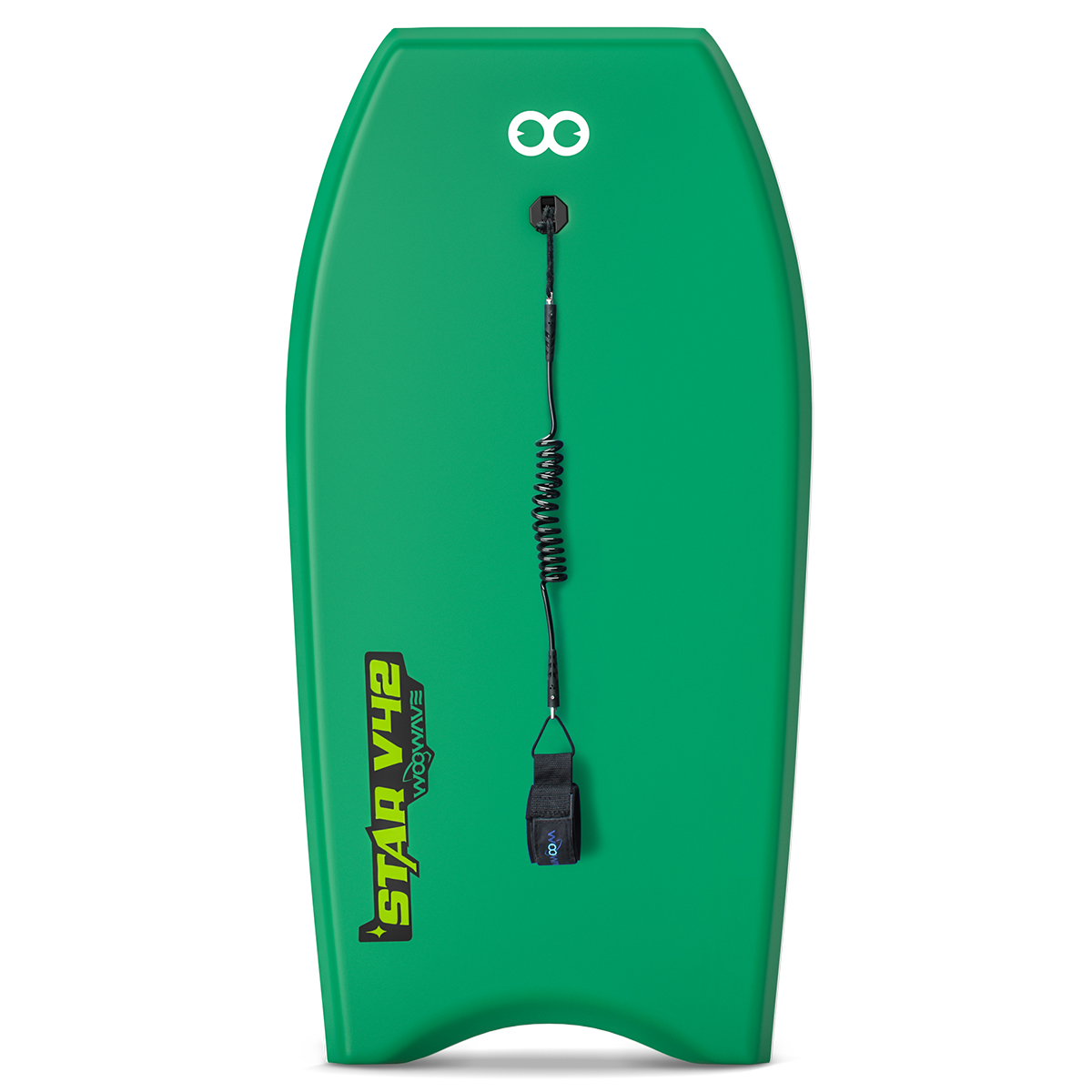 IXPE Surface HDPE Slick Bodyboard with Leash