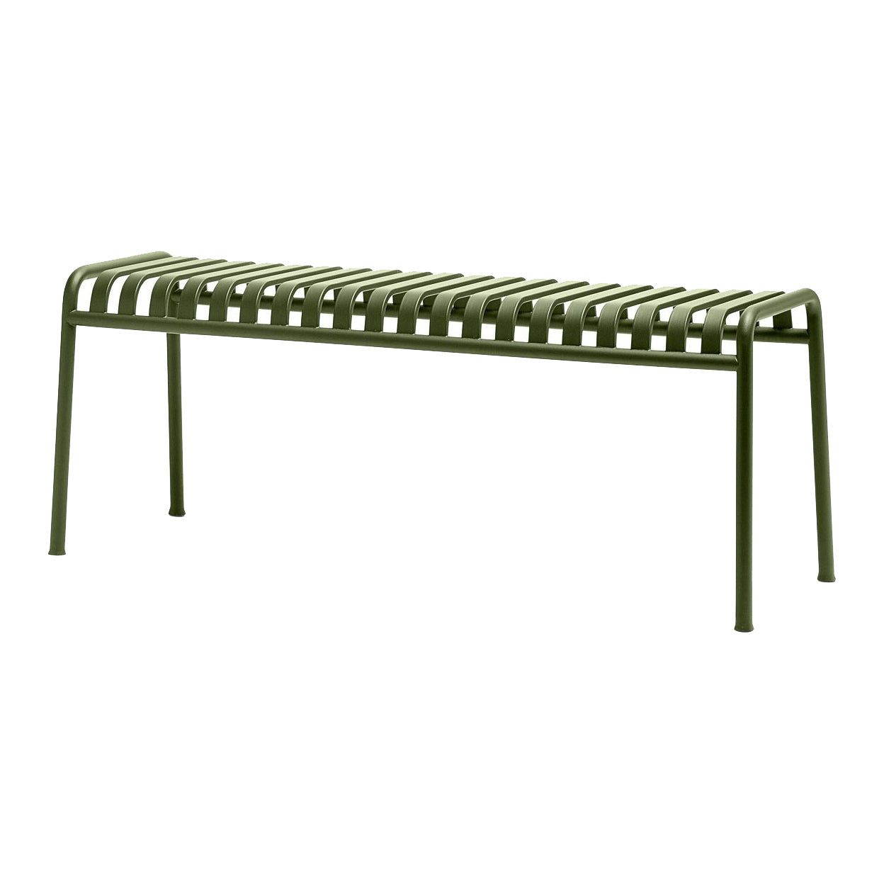 HAY Palissade Tuinbank 120 cm - Olijfgroen