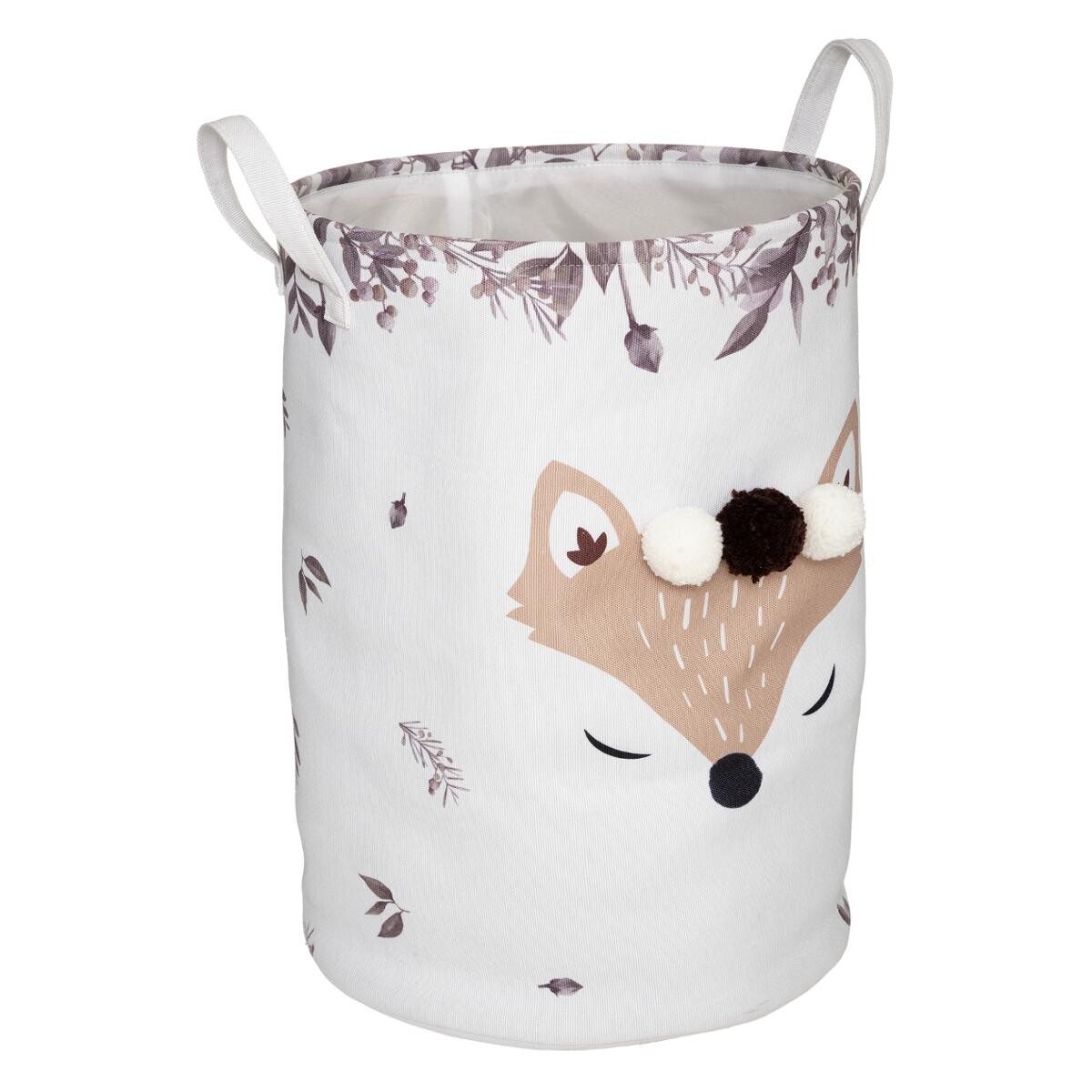 Toy bin "Fox" Fabric, H.50 cm