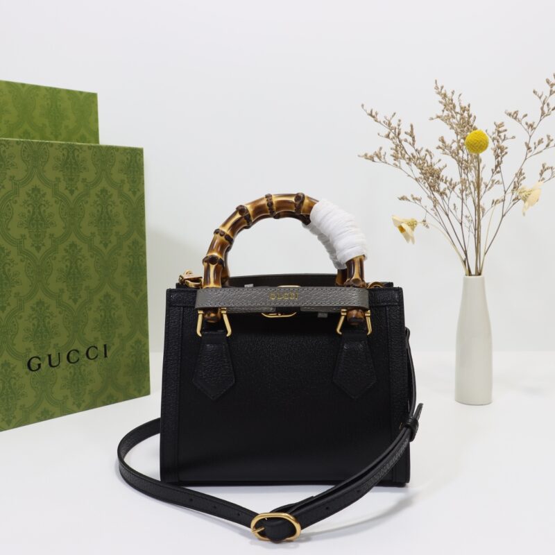 Replica Gucci Diana Small Tote Black1:1High-quality replica
