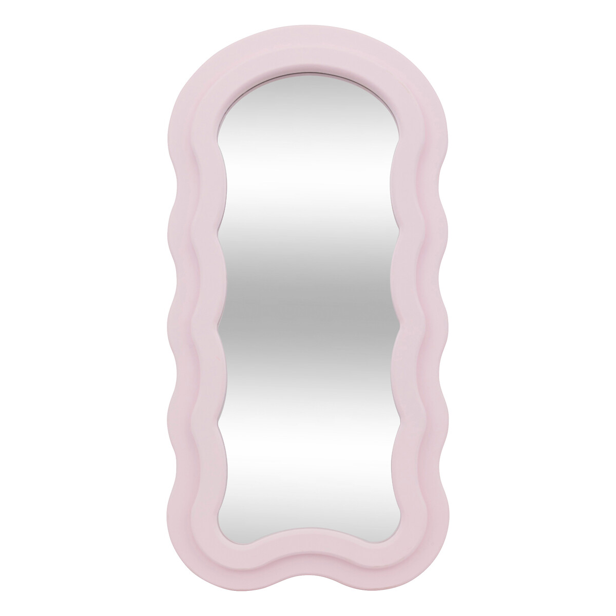 Wave mirror "Ayna" Rose, 60x30 cm