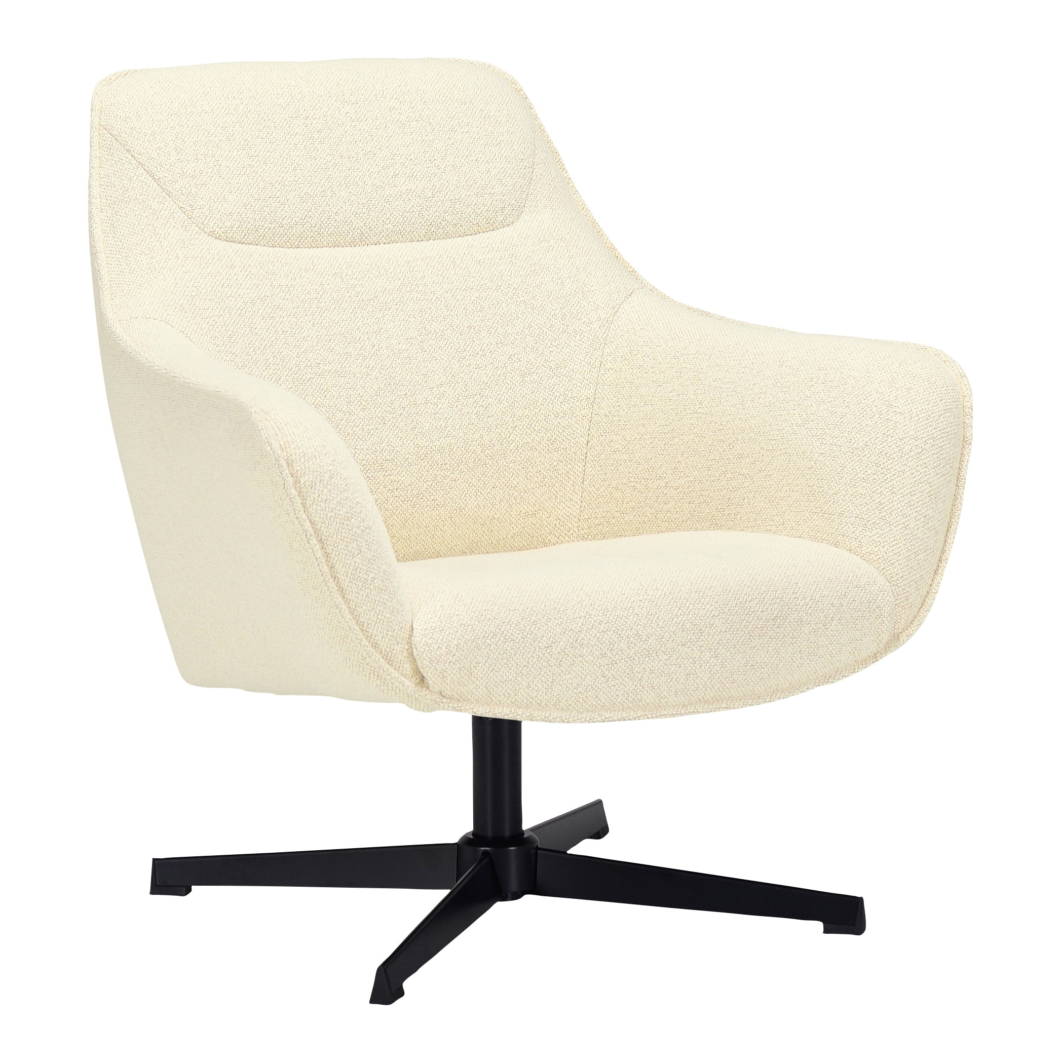 Blokker Mosey Draaibare Fauteuil - Crème