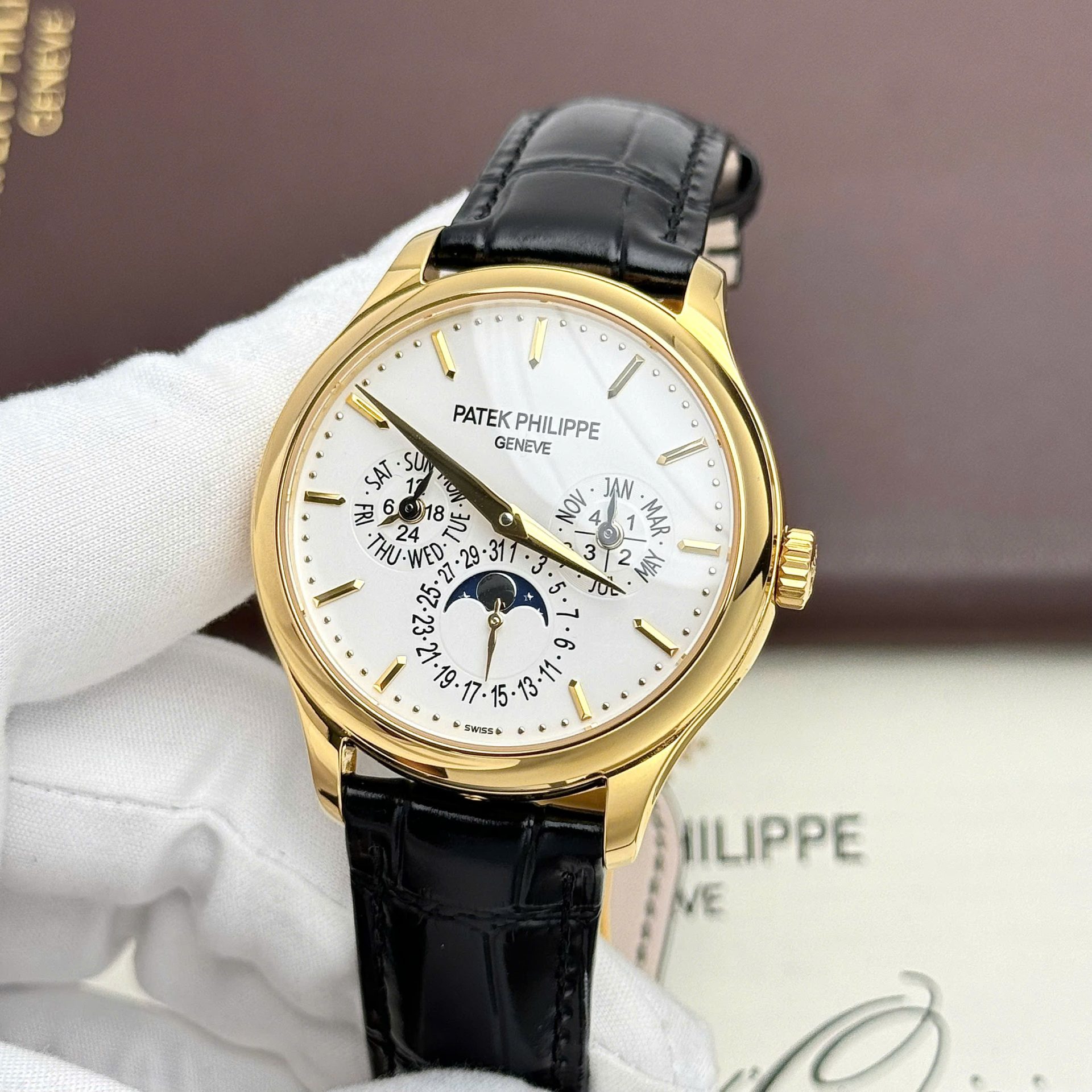 Patek Philippe Grand Complicaitons 5327J Super Clone Watches Automatic Swiss Movement 40mm - Top club