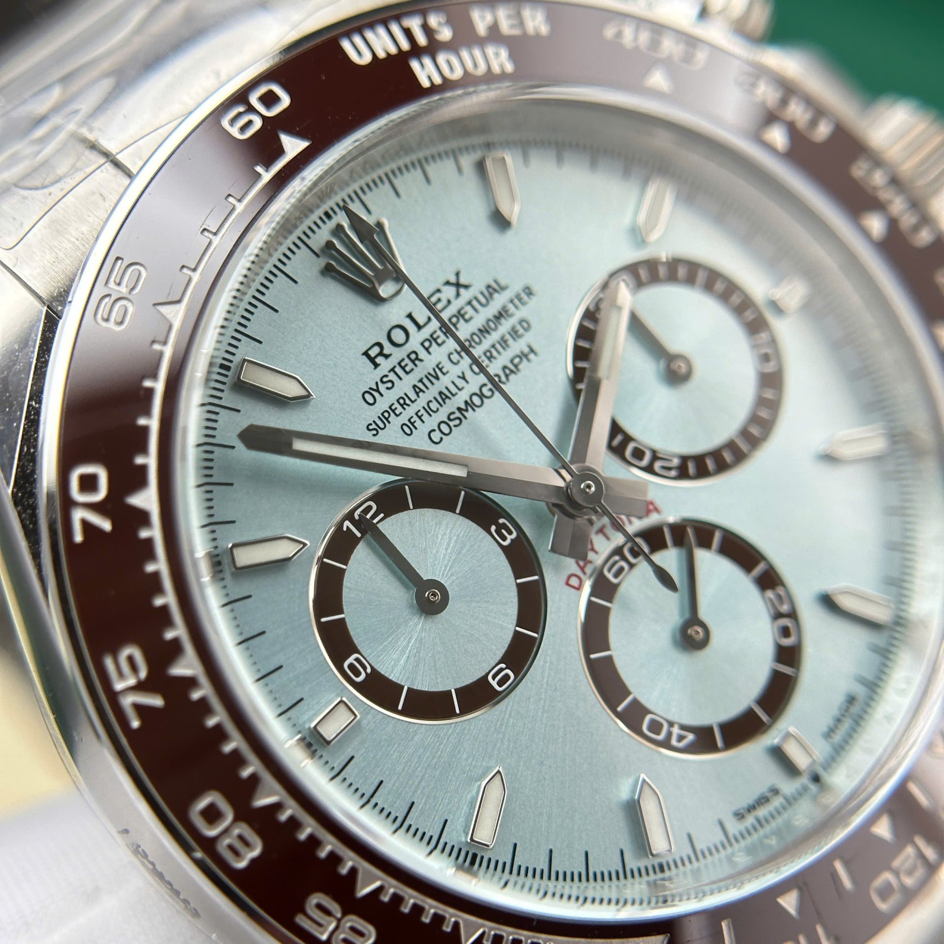 Rolex Cosmograph Daytona 126506 Best Replica Watch Dial Ice Blue Clean Factory 40mm - Elite Watch Atelier