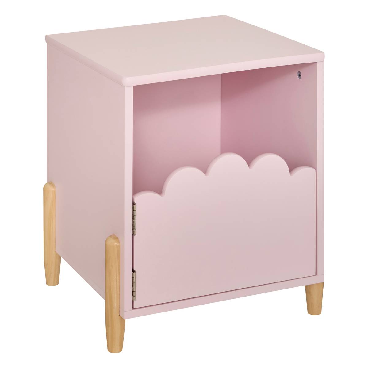 Children's Nightstand "Gentleness" Pink, 35.5x40 cm