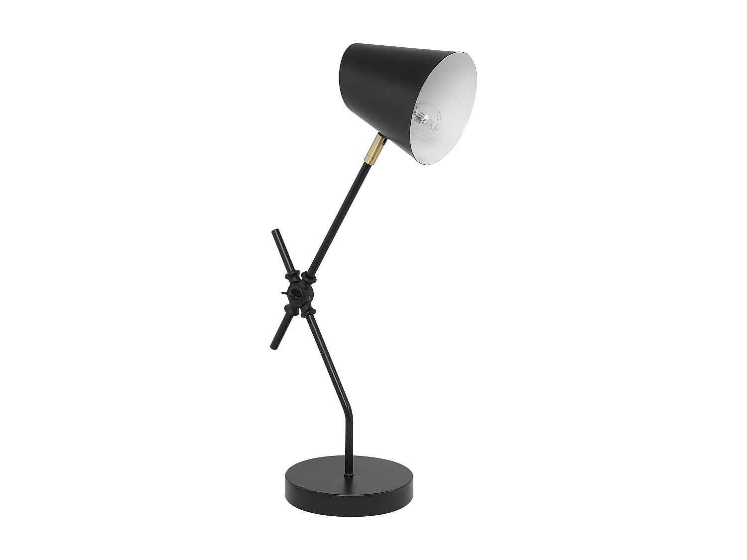 Lampe de bureau HORTON Réglable Métal Noir