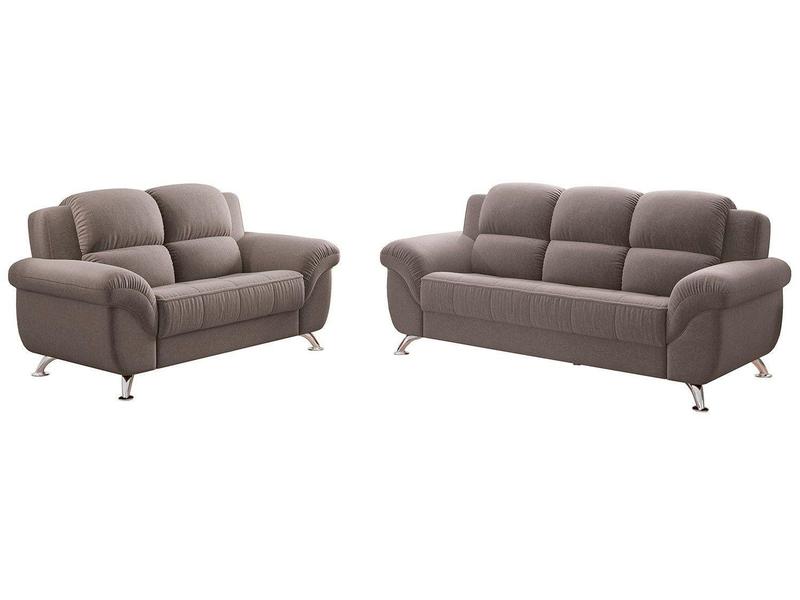 Conjunto de Sofás 2 e 3 Lugares Marselha Linoforte