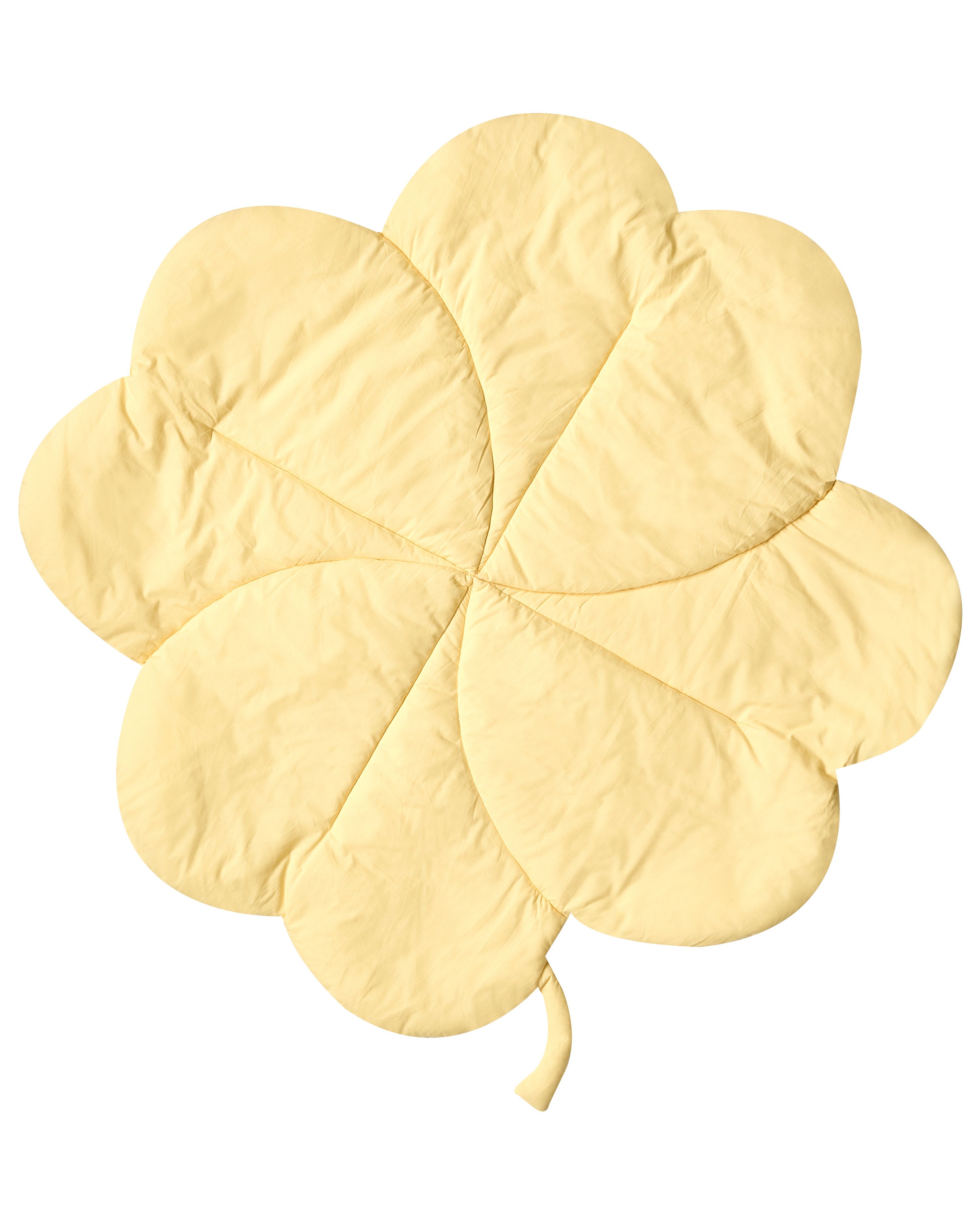 Kids Playmat ACADINE 110 x 110 cm Cotton Yellow