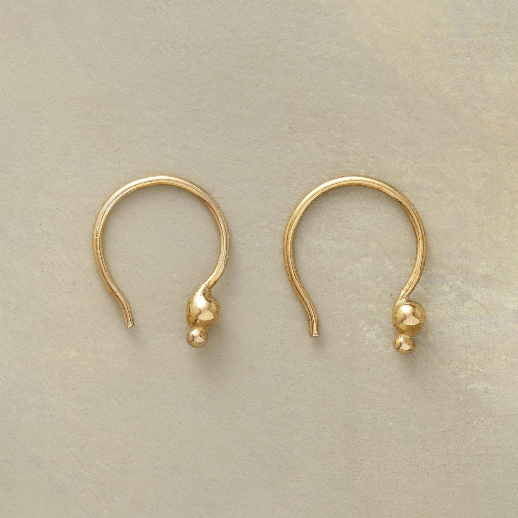 18Kt Gold Plate Double Dot Earrings - Sundance Clothing