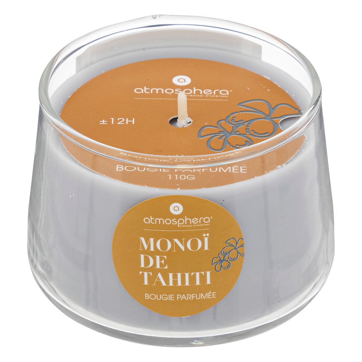 Scented candle "Izor" Monoi de tahit&iacute;, 110g