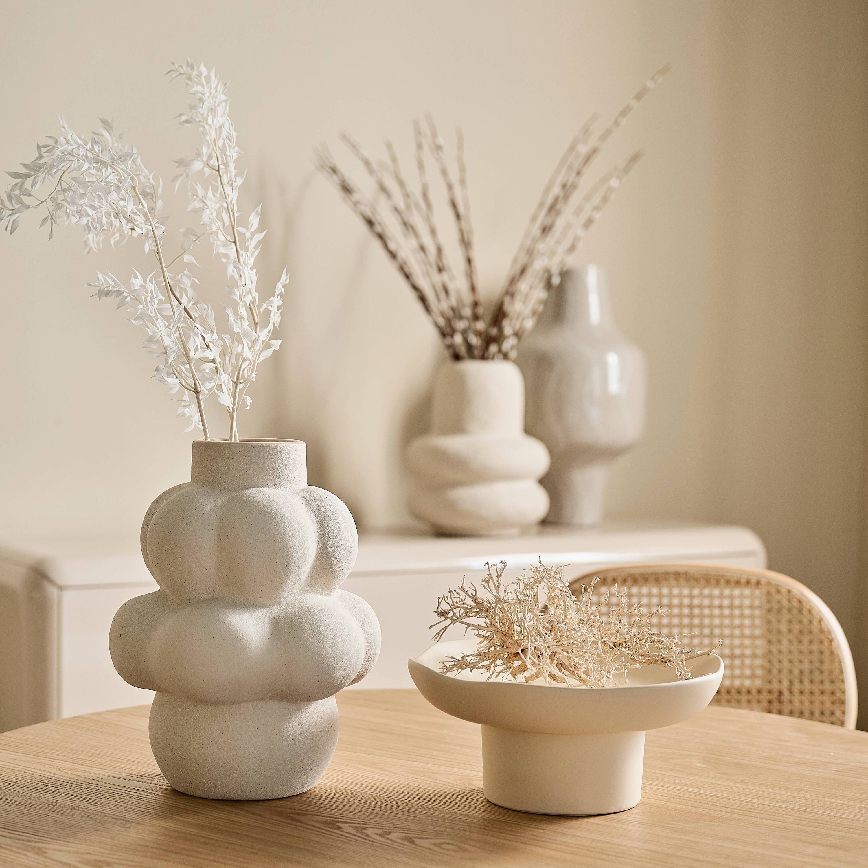 Blokker Poppi Vaas - Sandy Beige