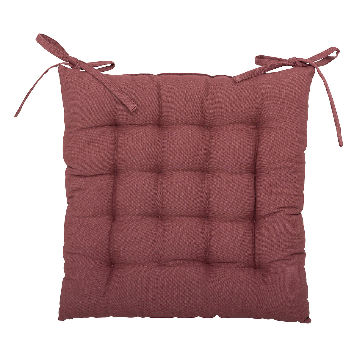Chair pad "Anjali" Plum, 38x38 cm