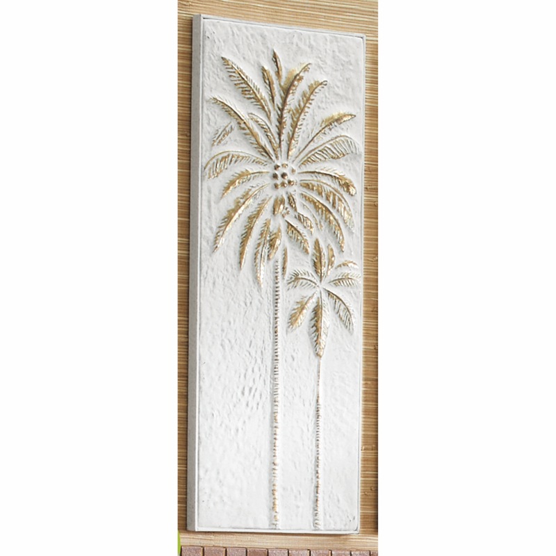 Golden Palm Tree Wall Art - MIDNIGHT VELVET CATALOG