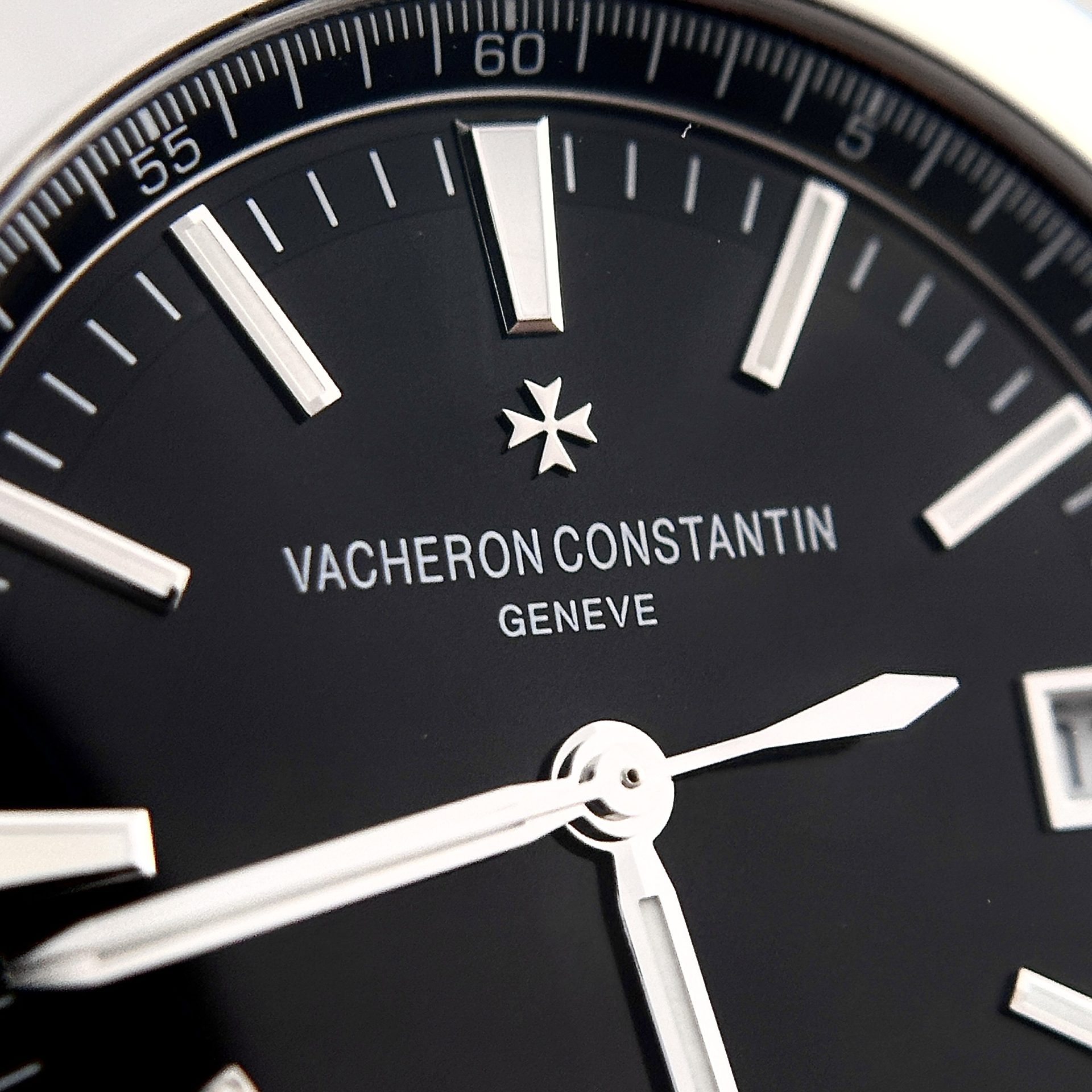 Vacheron Constantin Replica Watch Overseas 4500V Black Dial Metal Wire PPF 41mm - Top club