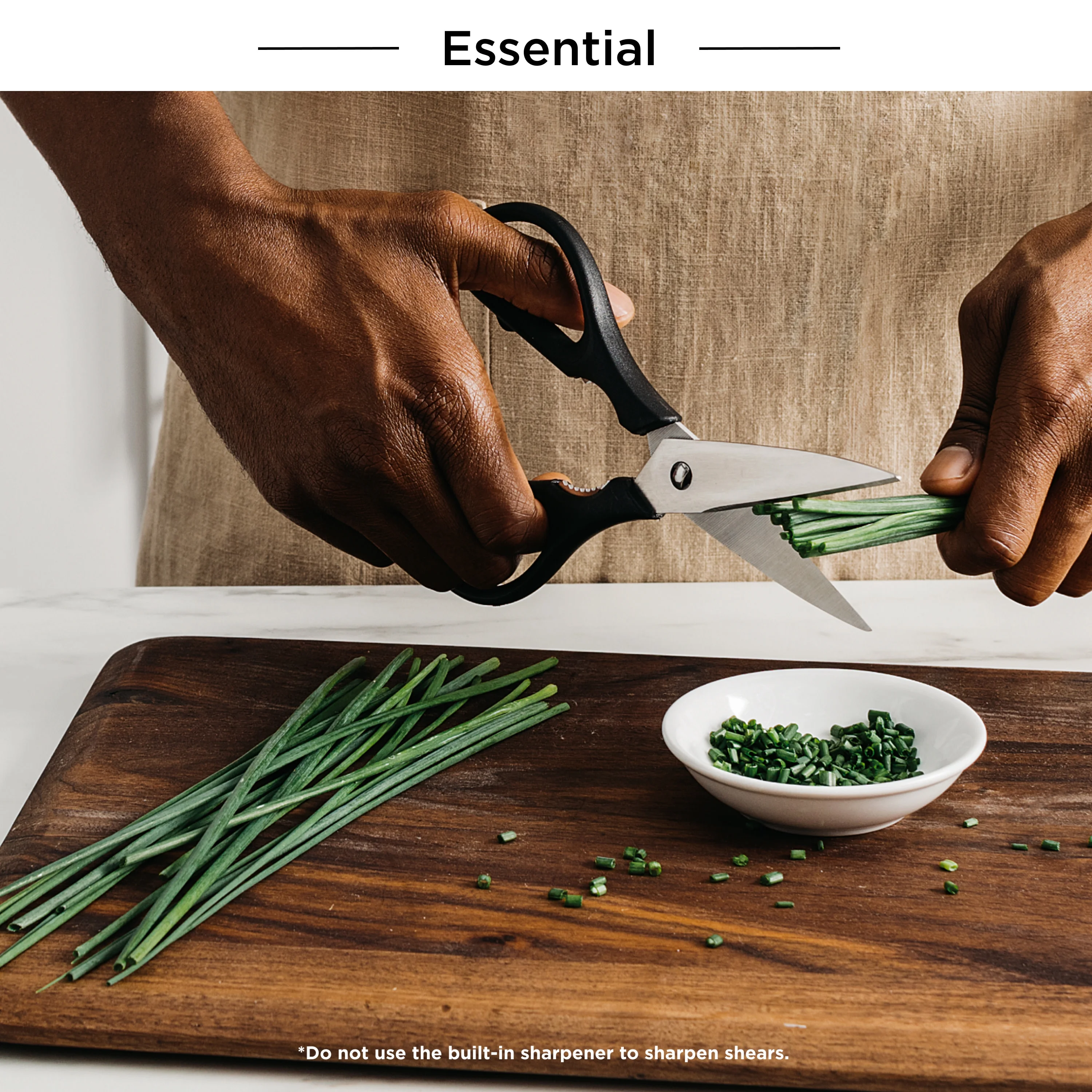 Ninja Foodi NeverDull 10-Piece Stainless Steel Essential Knife System with Sharpener, K12010 Black/Gray - Image 7