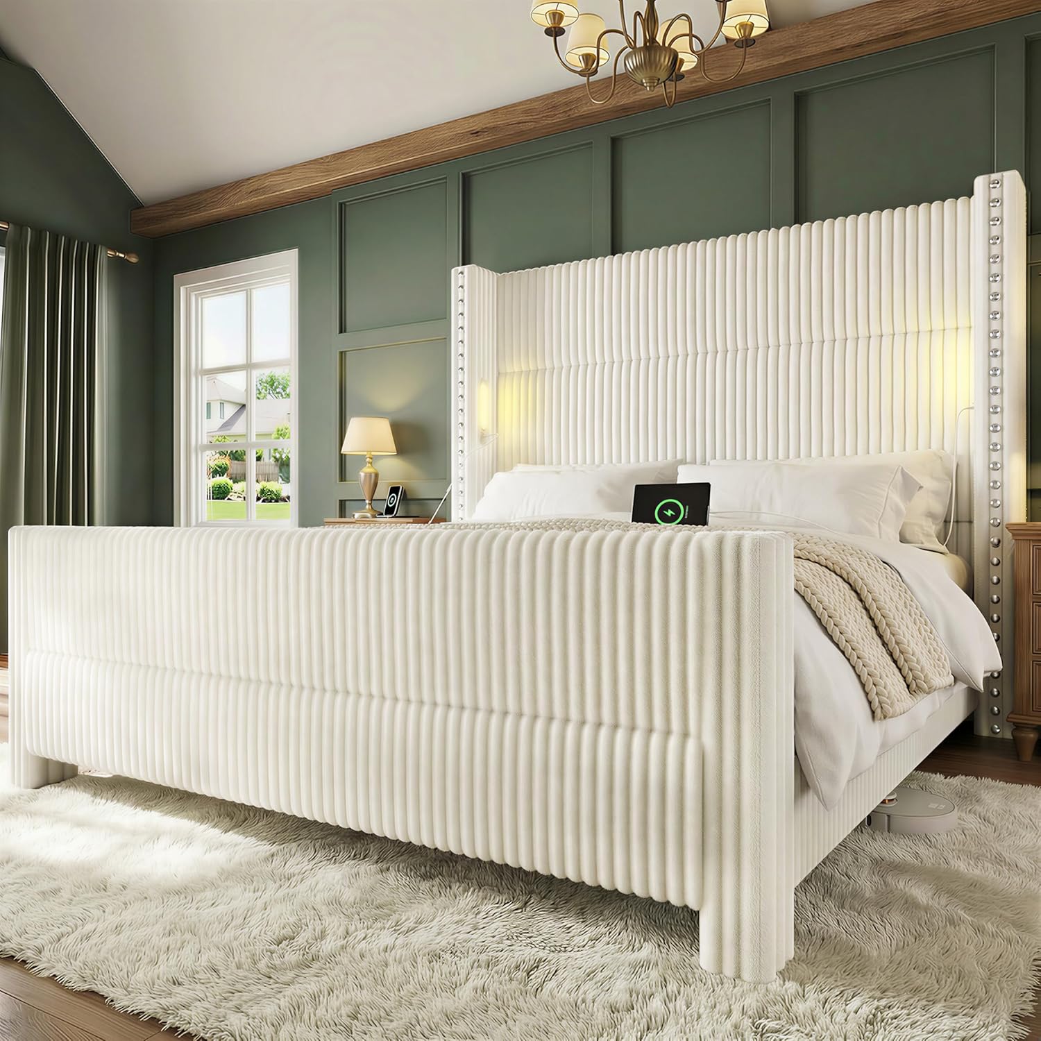 Queen Bed Frame with 56.7