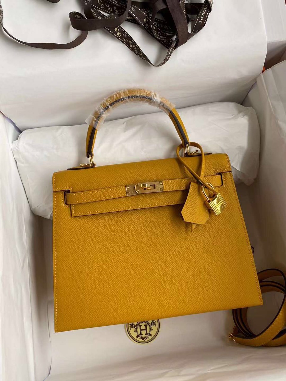 Hermes Kelly Epsom Leather 25cm Bag