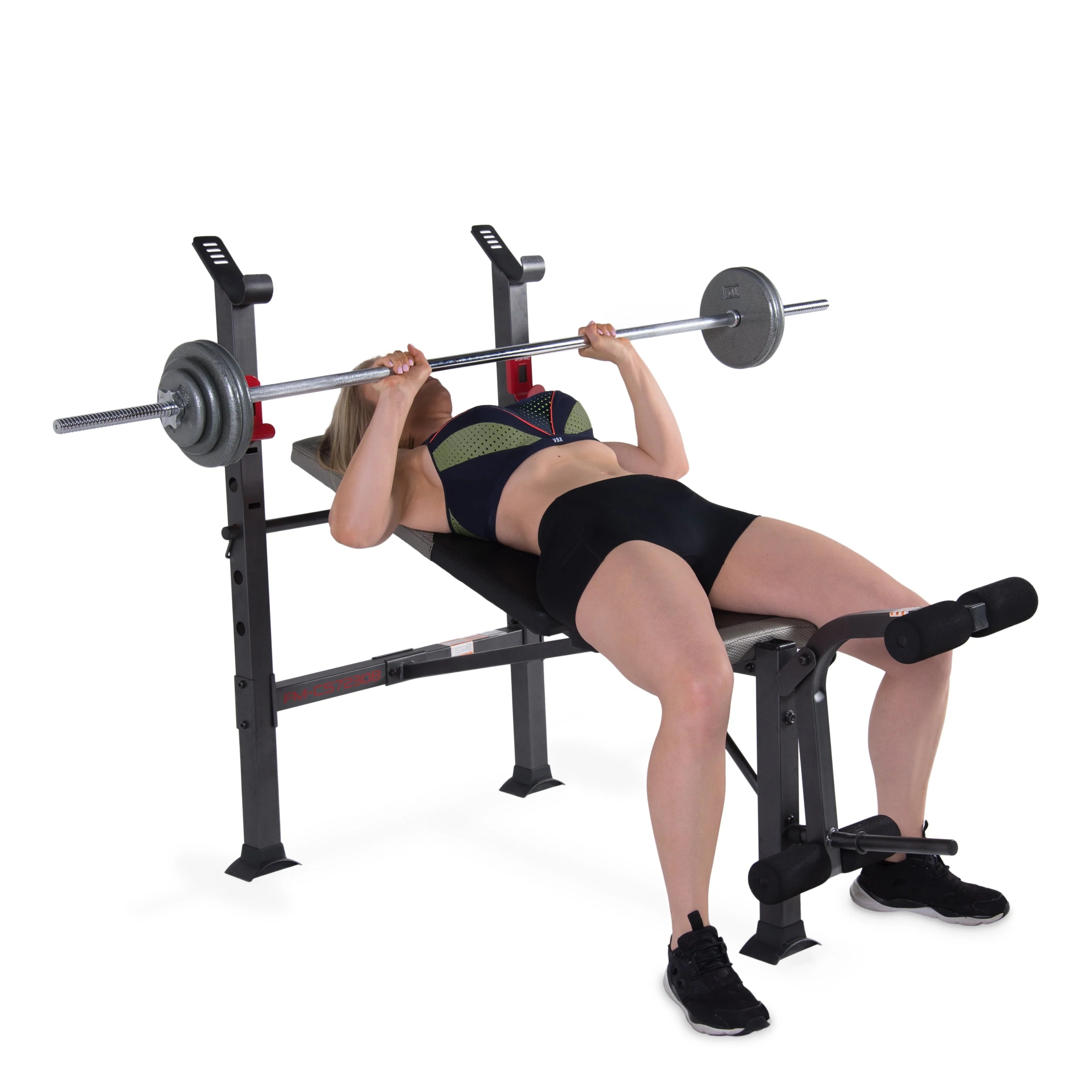 CAP Strength Standard Weight Bench with Leg Developer, 150lb upright weight capacity - Image 5