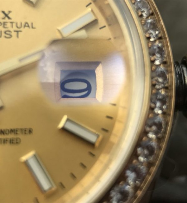 Replica Rolex DateJust 31mm Fluted Bezel RG Gold Dial Bracelet A2235 - Elite Watch Atelier
