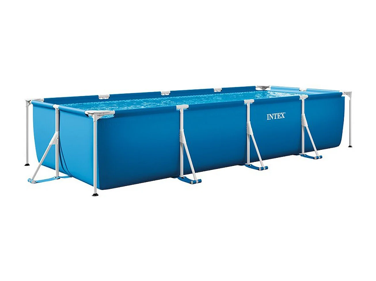 Piscine tubulaire rectangulaire 4,50 x 2,20 x 0,84 m - Intex