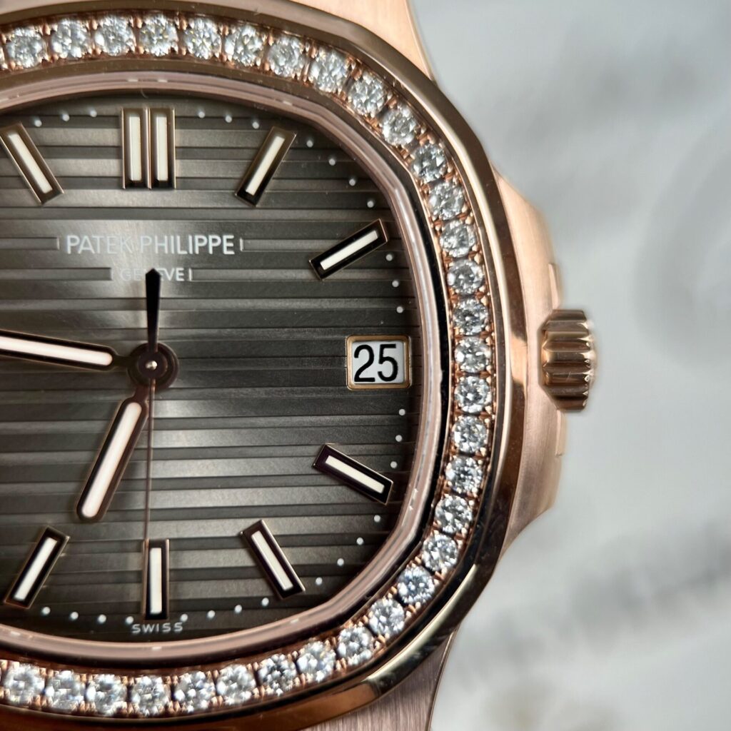 Patek Philippe Best Replica Watch Nautilus 5711 Gold Wrapped   Moissanite Diamonds Custom 40mm - Top club