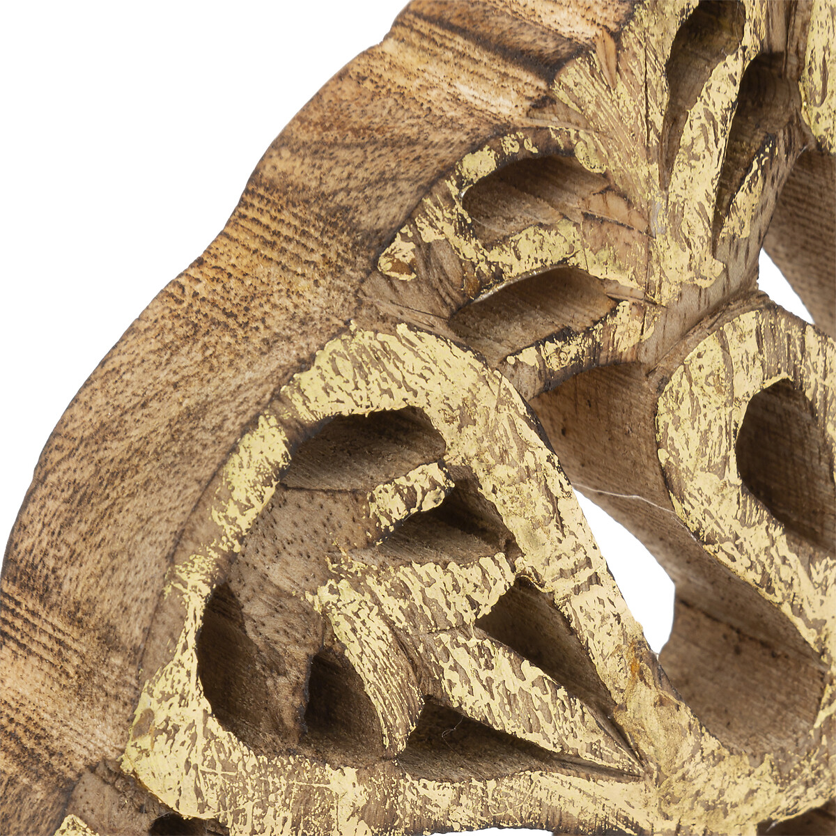 Table decoration "Lary" Mango wood, H.35 cm