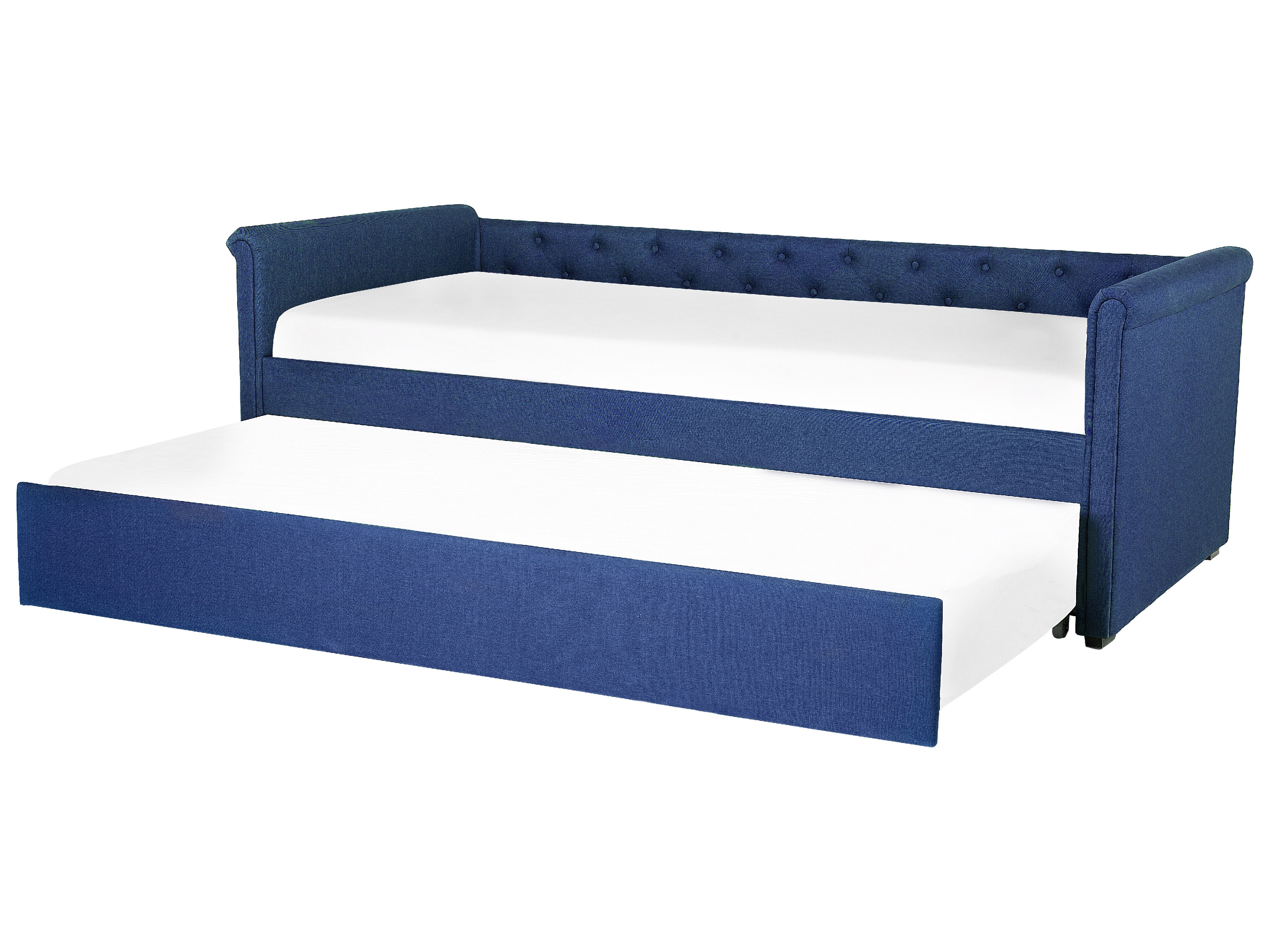 Trundle Bed Fabric LIBOURNE 80 x 200 cm (EU Small Single) Navy Blue