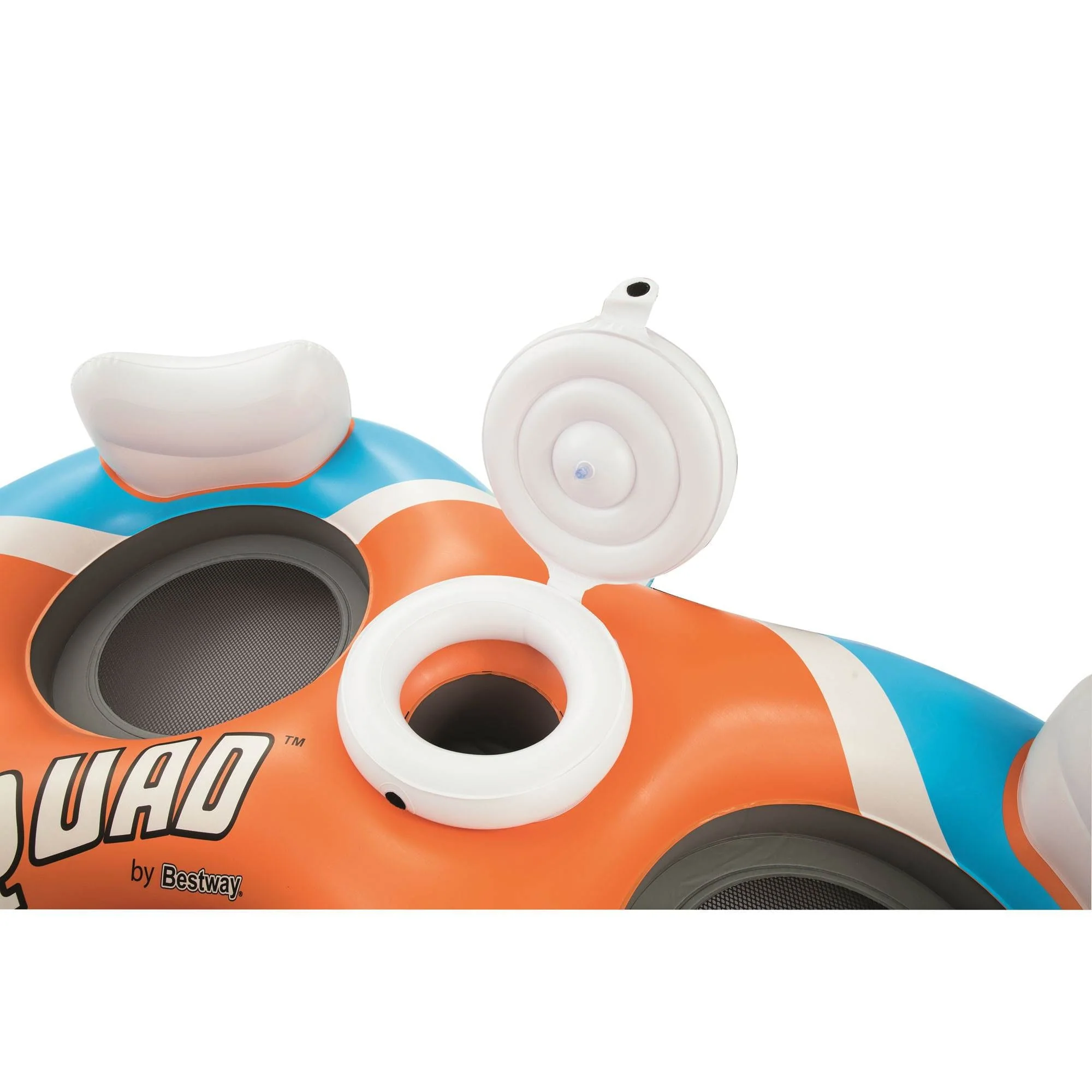 Bestway Rapid Rider 4 Person River Lake Raft and Intex Electric Air Pump - Image 6